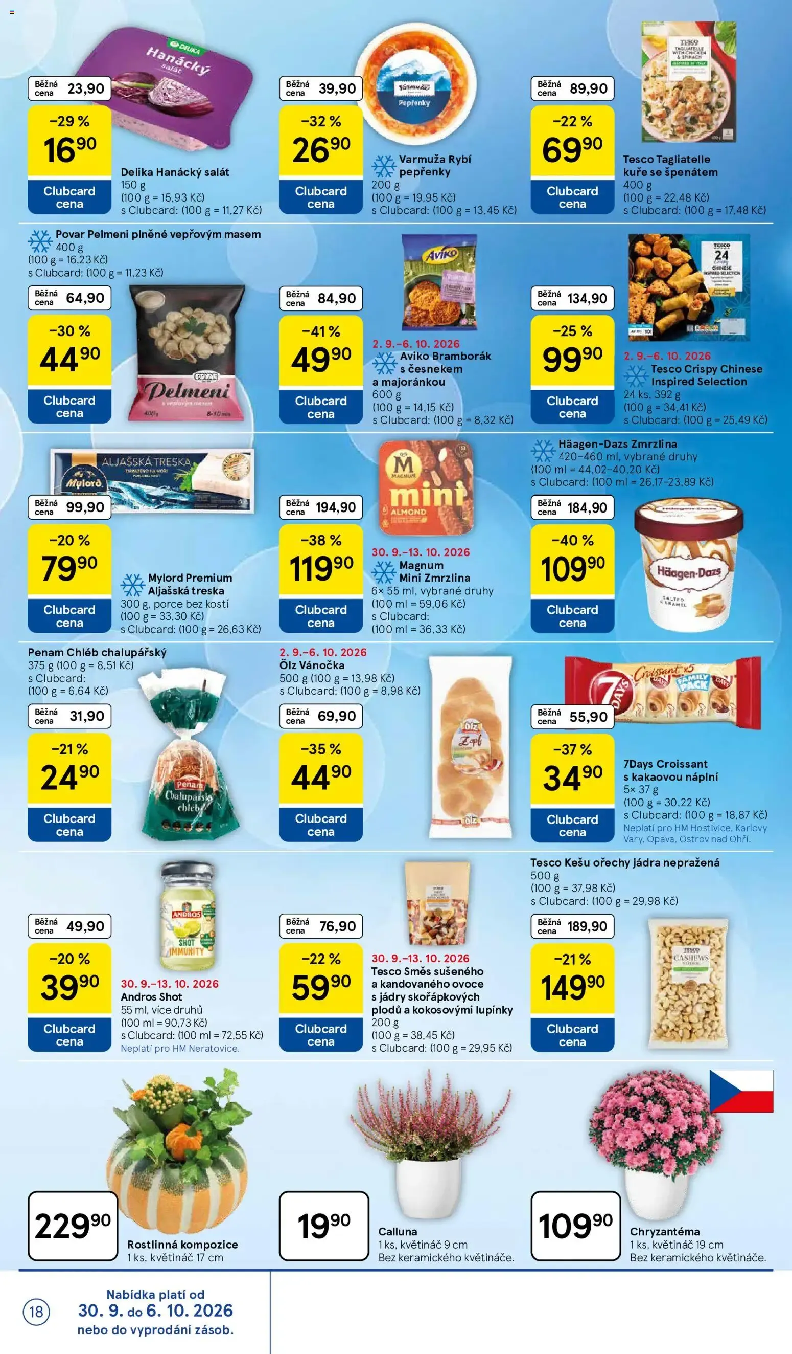 Tesco leták na tento + příští týden 30.09.2026 - 30. září 6. října 2026 - Page 18