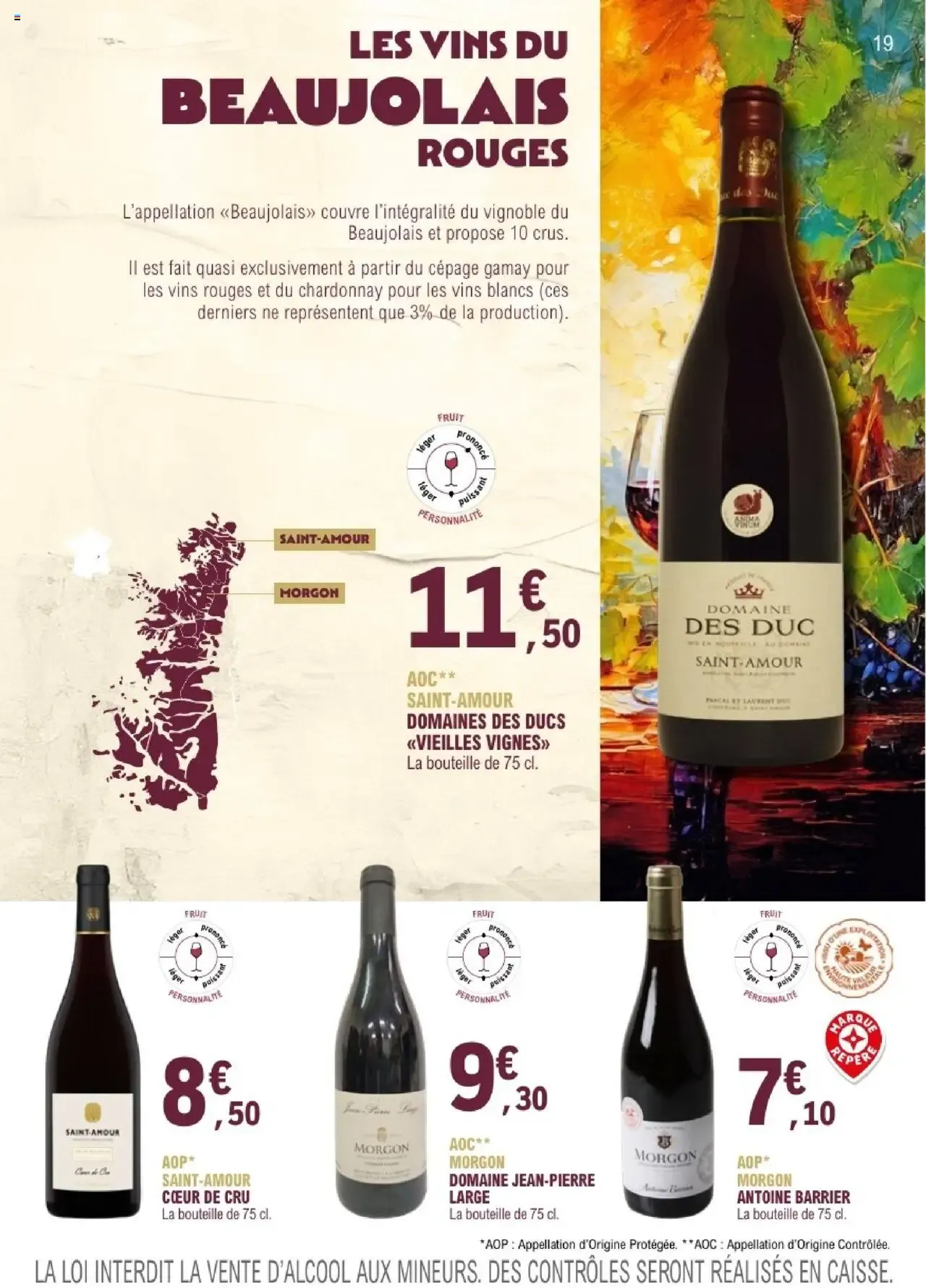Le Guide des Vins 2025-2026 du 1 septembre au 31 décembre 2026 - Catalogue page 19
