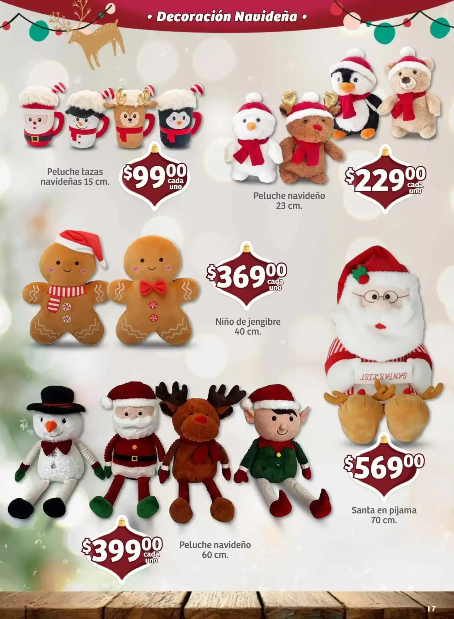 Catálogo de Soriana Mercado Decoración de Navidad 2026 30 de septiembre al 11 de noviembre 2026 - Pagina 17