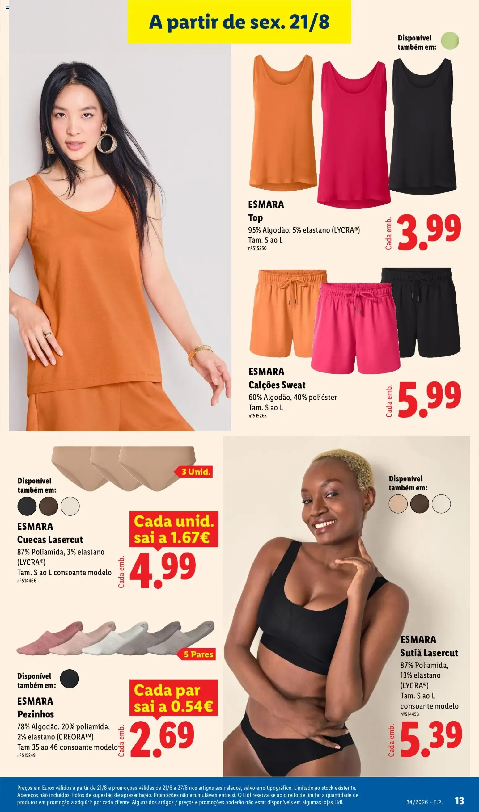 Folheto Lidl Novidades » de 17/08/2026 - 23/08/2026 de 17 de agosto até 23 de agosto 2026 - Pagina 13