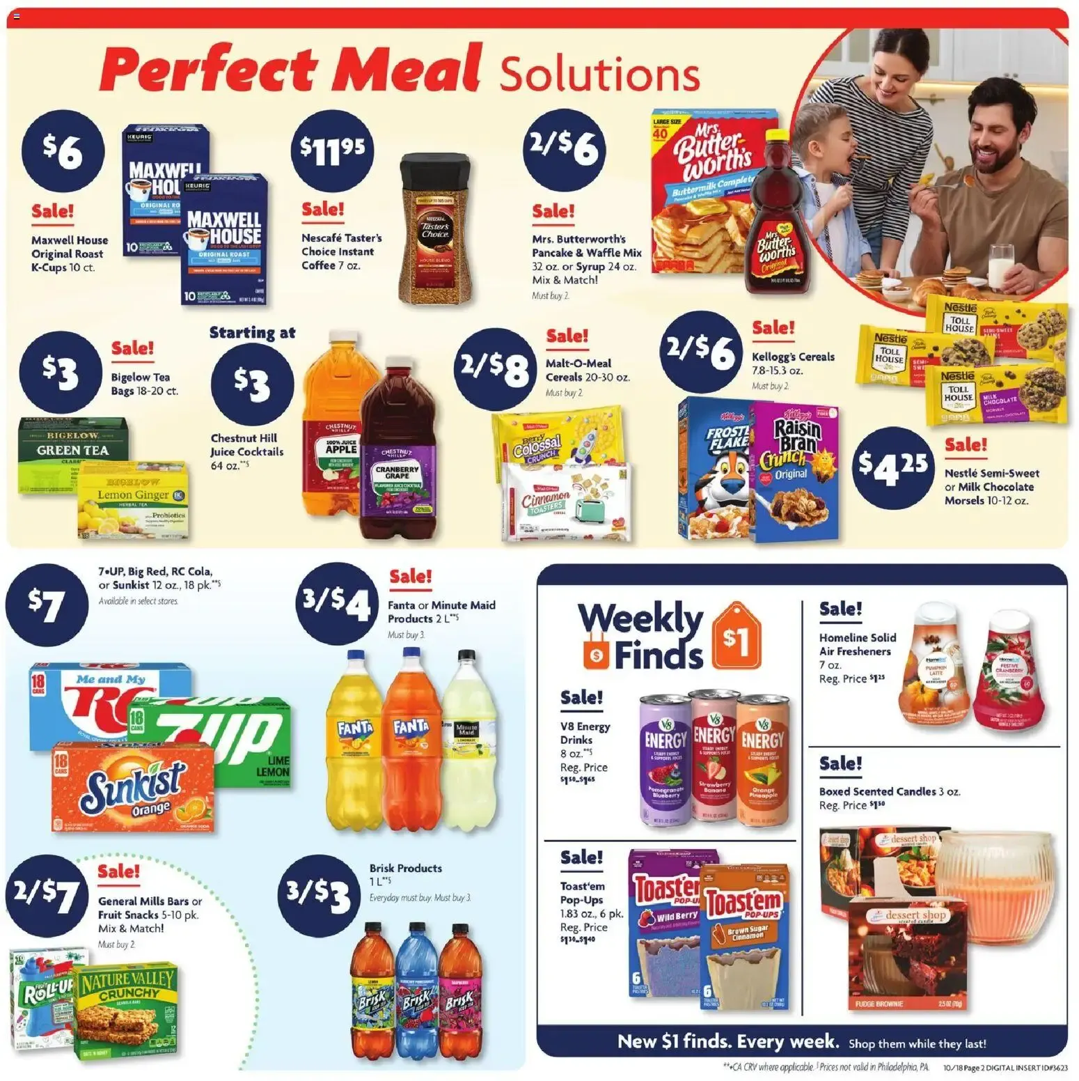 Weekly promotion Family Dollar Weekly Ad (10/18 - 10/24 2026) - Flyer spanning from October 18 to October 24 2026 - Page 2 for Catalogue 365