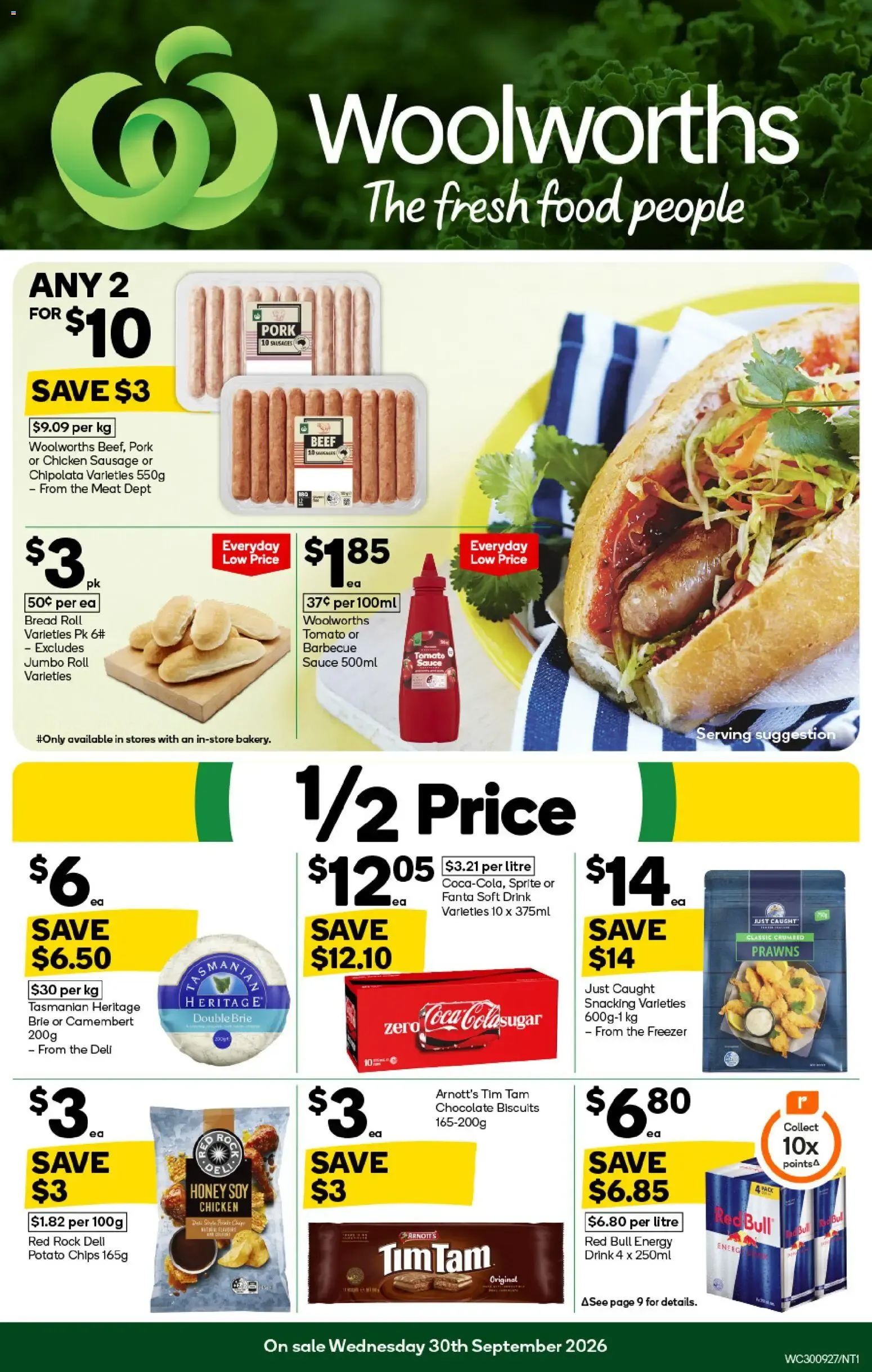 Woolworths catalogue valid from 30/09/2026 > Online Australia - Catalogue valid from 30 September to 6 October 2026 - page 1