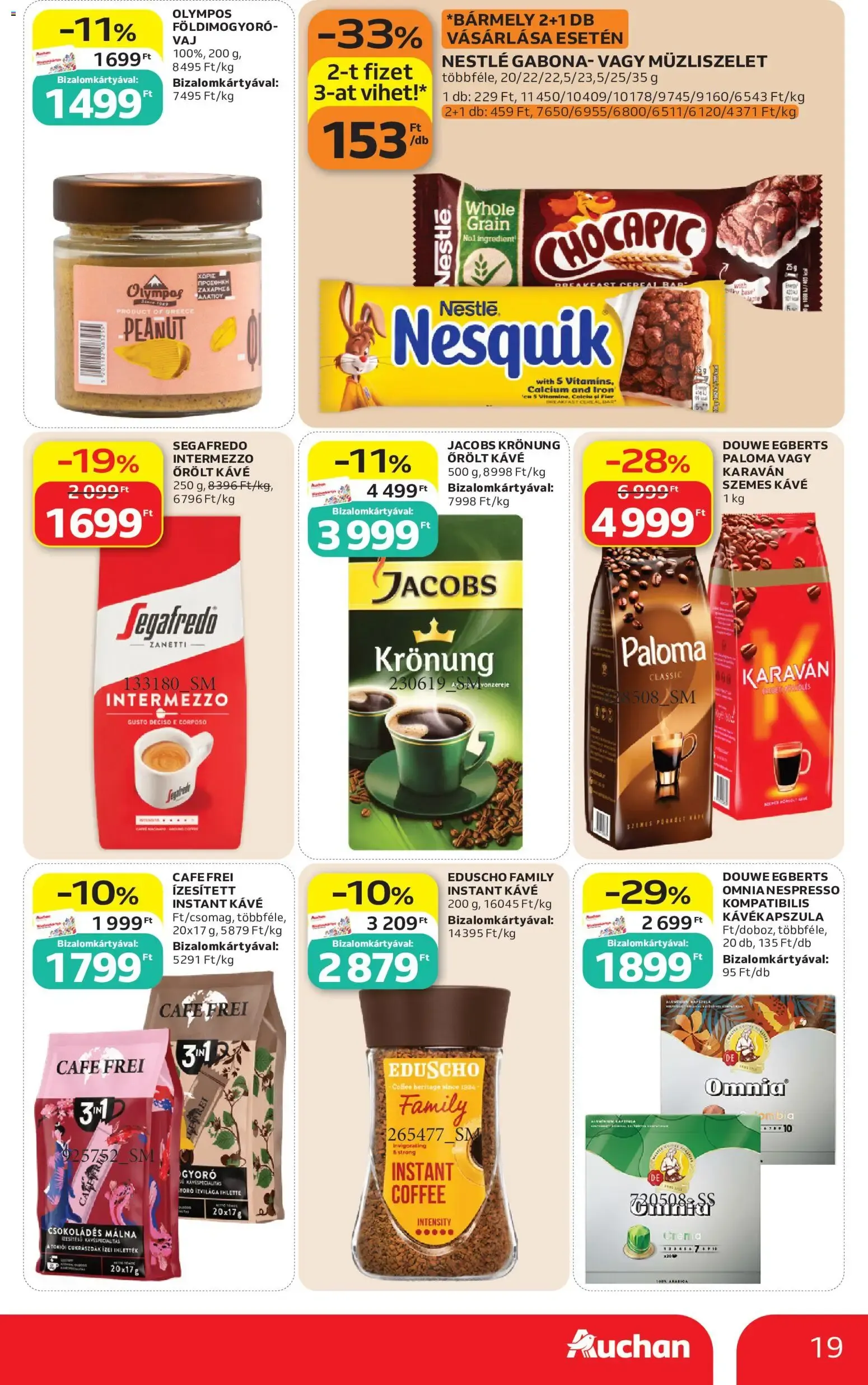 Katalógus Auchan akciós újság - 2026.06.18. -tól/töl > akció, lapozható szórólap 🛍️ június 18.-tól június 24.-ig 2026. - Oldal 19