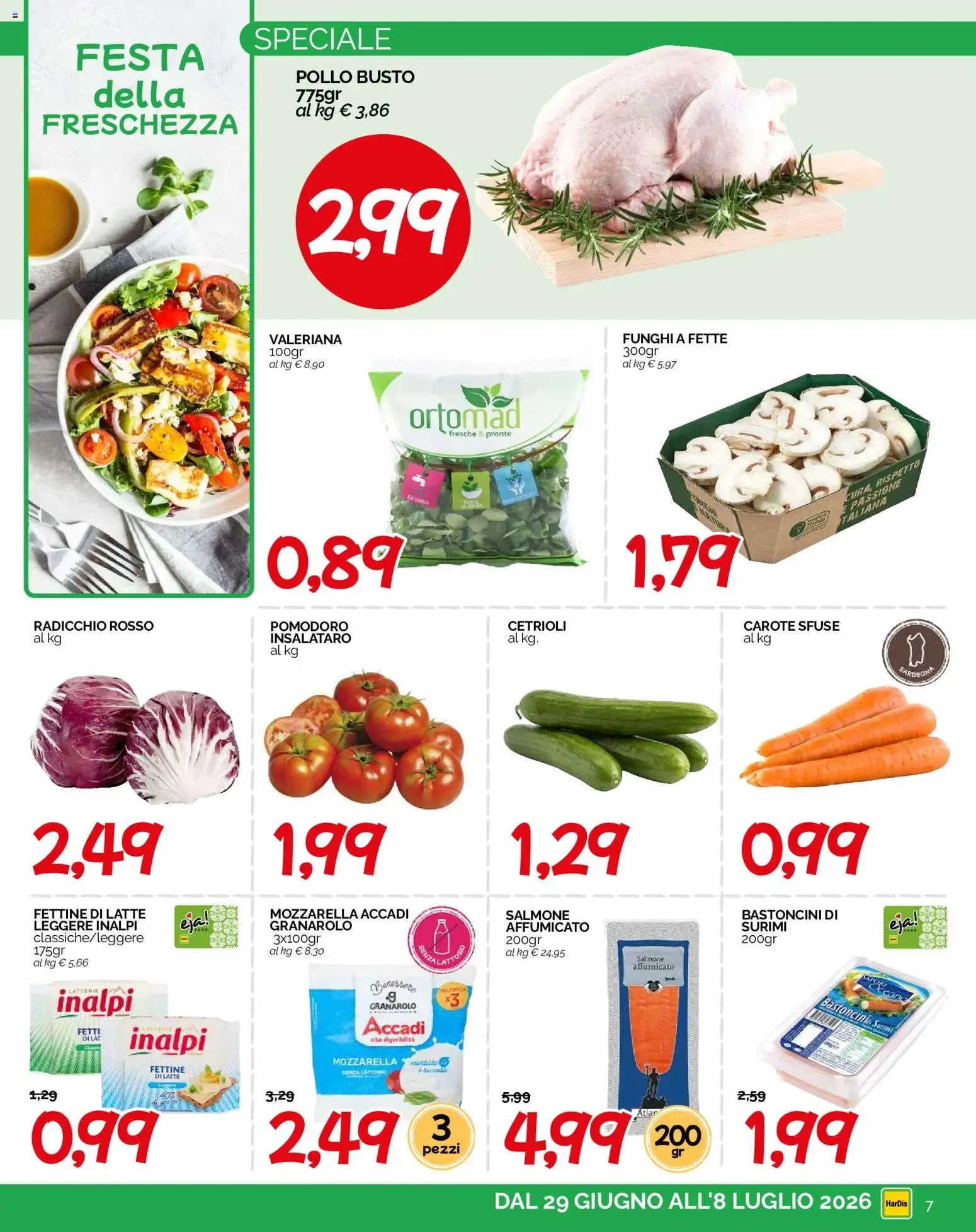 HarDis volantino dal 29/06/2026 - online Offerte da 29 giugno a 8 luglio di 2026 - Pagina del volantino 7