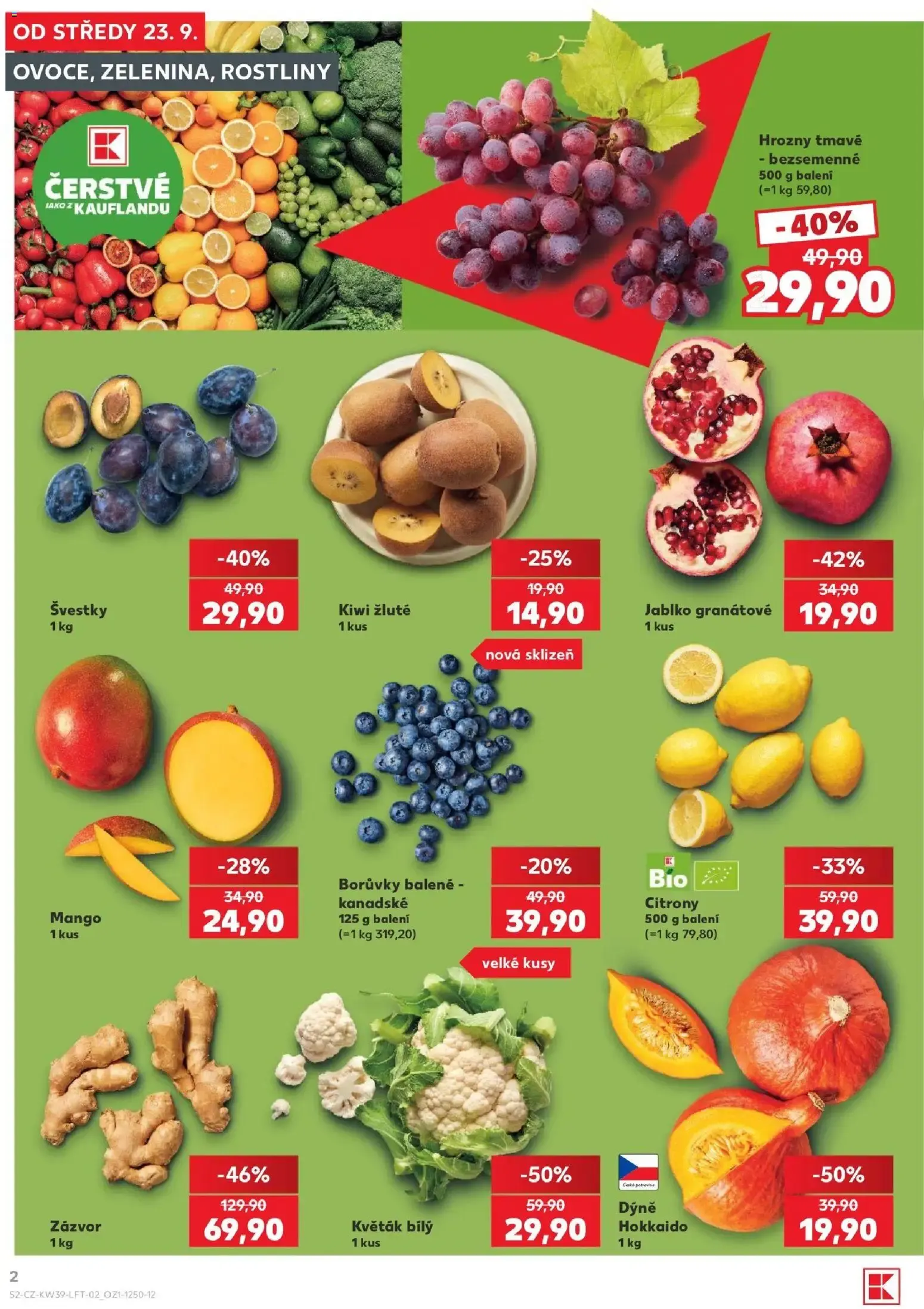 Kaufland leták - Praha 8 od 23.09.2026 - Nový na příští týden - 23. září 29. září 2026 - Page 2