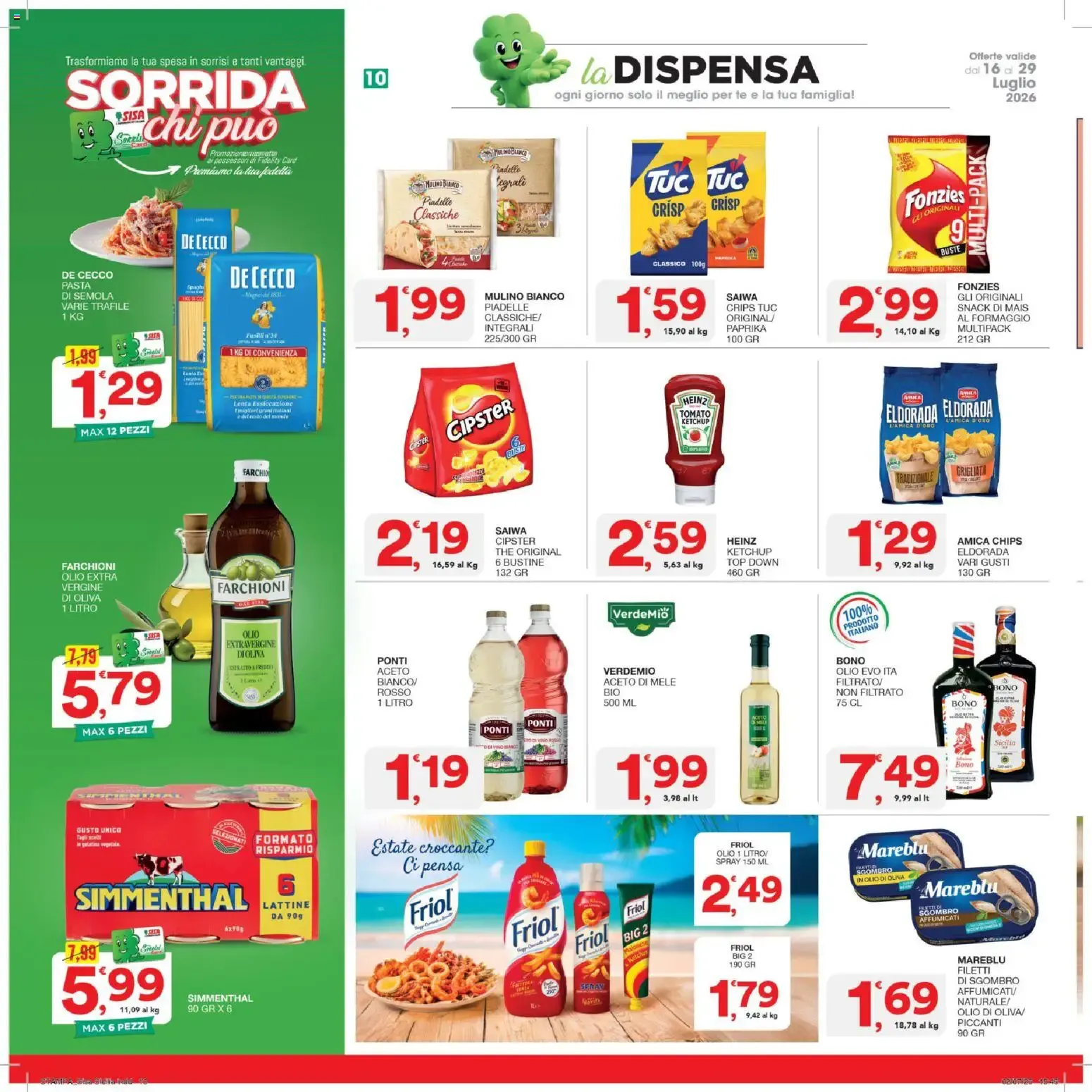 Nuovo SISA volantino dal 16/07/2026 > offerte anteprima 🛍️ da 16 luglio a 29 luglio di 2026 - Pagina del volantino 7