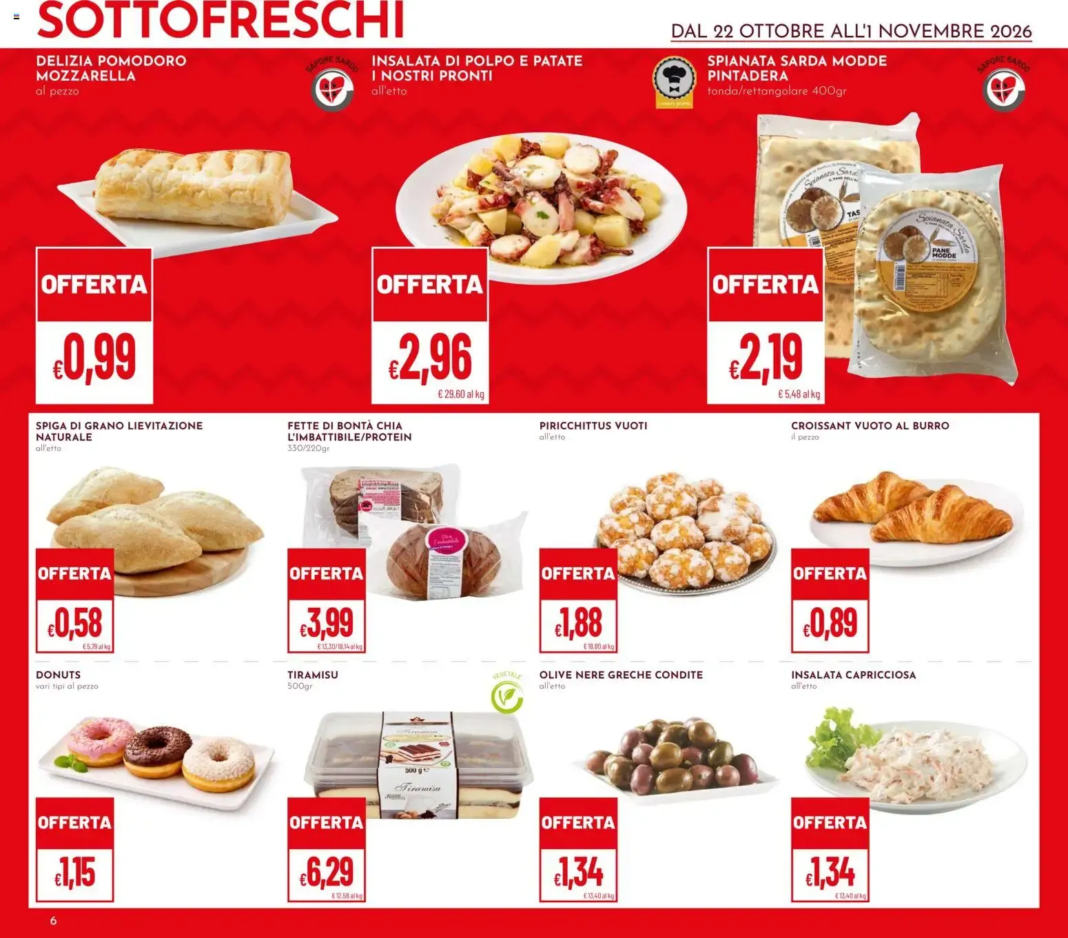 Brochure Iper Pan & Superpan: Sottofreschi da 22 ottobre a 1 novembre di 2026 - Pagina del volantino 6