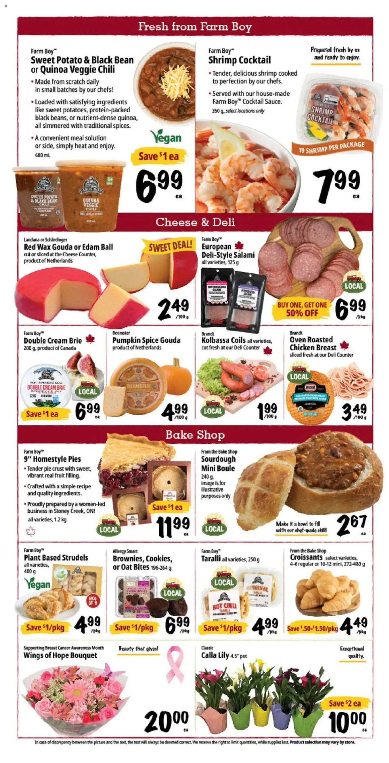 Farm Boy weekly flyer / circulaire from Oct 15, 2026 > weekly specials & deals from October 15 to October 21 2026 - flyer page 3