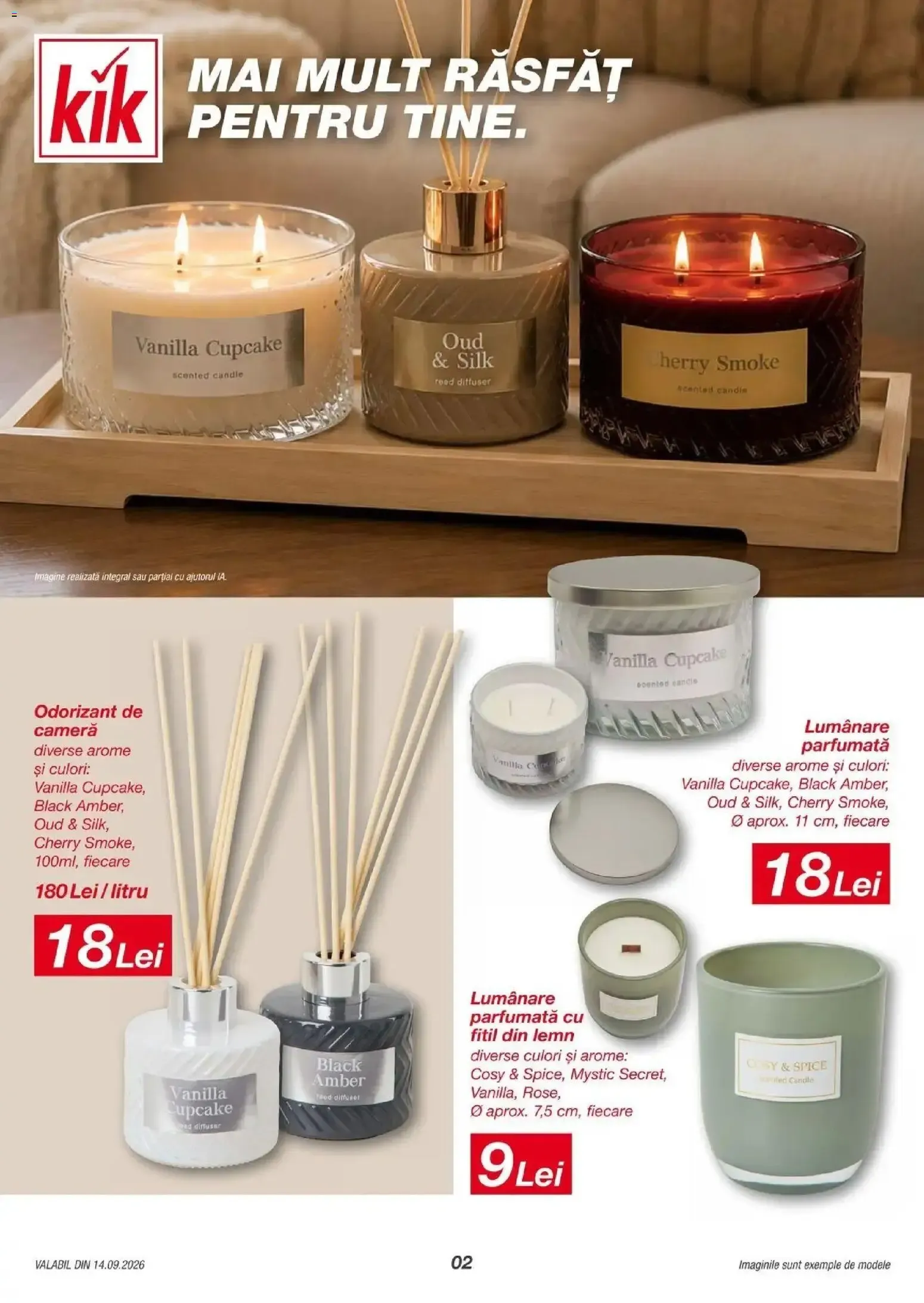 Catalog Kik - Más para otoño y para momentos especiales de la 14 septembrie până la 20 septembrie 2026 - Revista Pagina 2