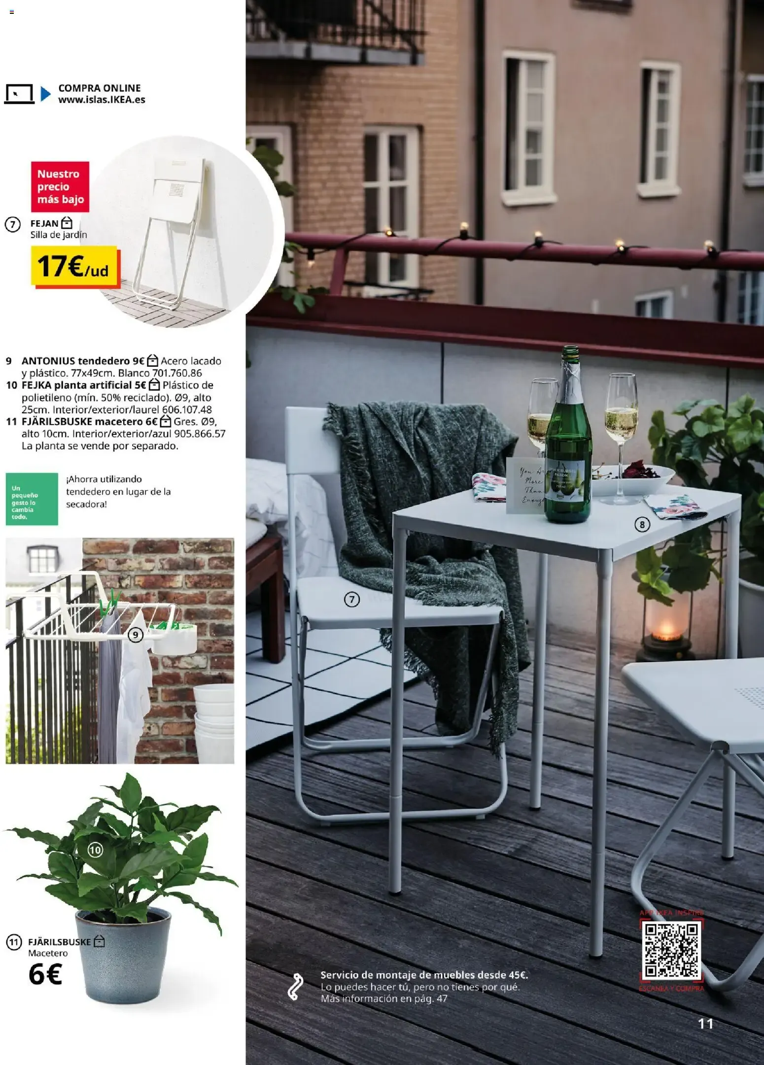 Catálogo de IKEA - Muebles de exterior del 01/09/2026 1 de septiembre al 31 de enero 2027 - Página 11