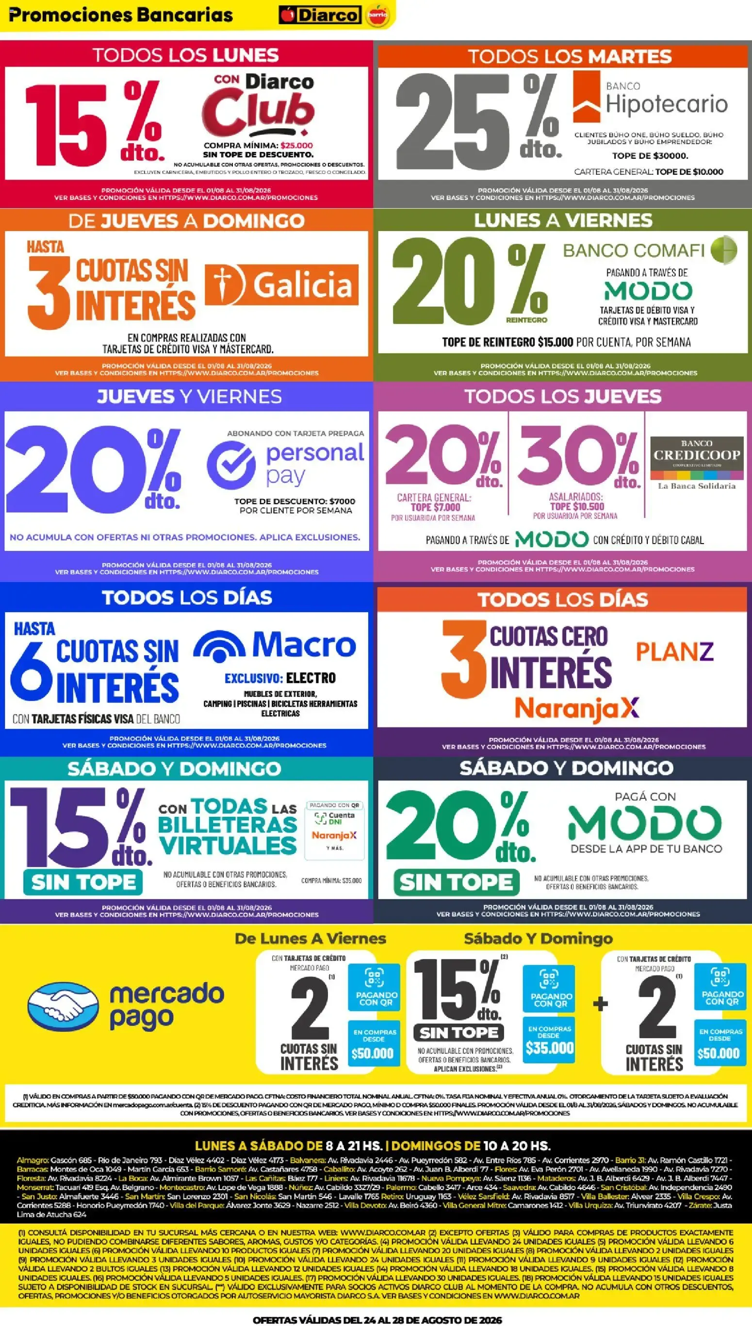 Ofertas de Diarco - Ofertas Diarco Barrio del 24/08 - 28/08 24 de agosto al 28 de agosto 2026 - Página 11 del catálogo