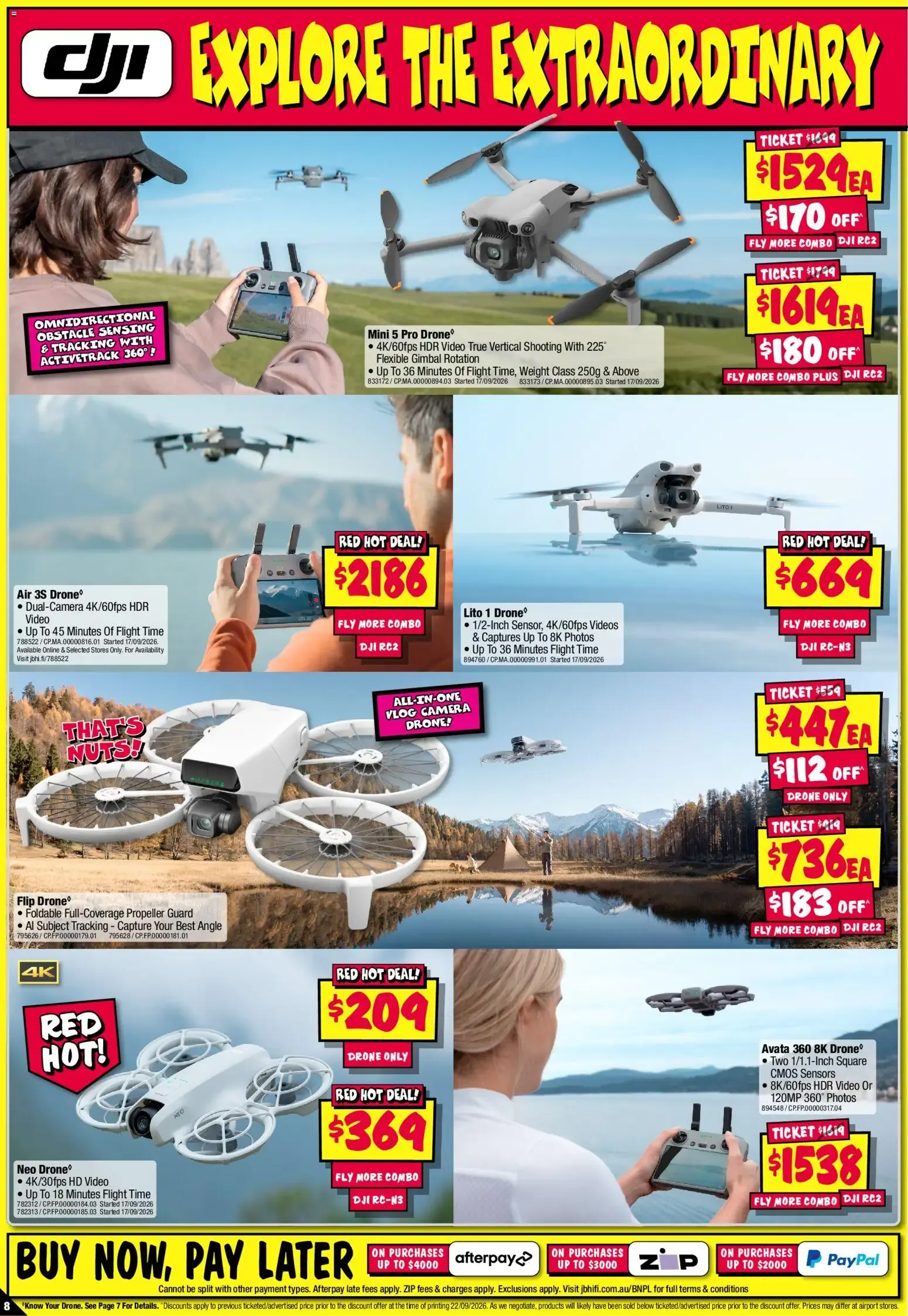 JB Hi-Fi catalogue Camera Bonanza - 01/10/2026 > weekly / monthly specials - Catalogue valid from 1 October to 14 October 2026 - page 8