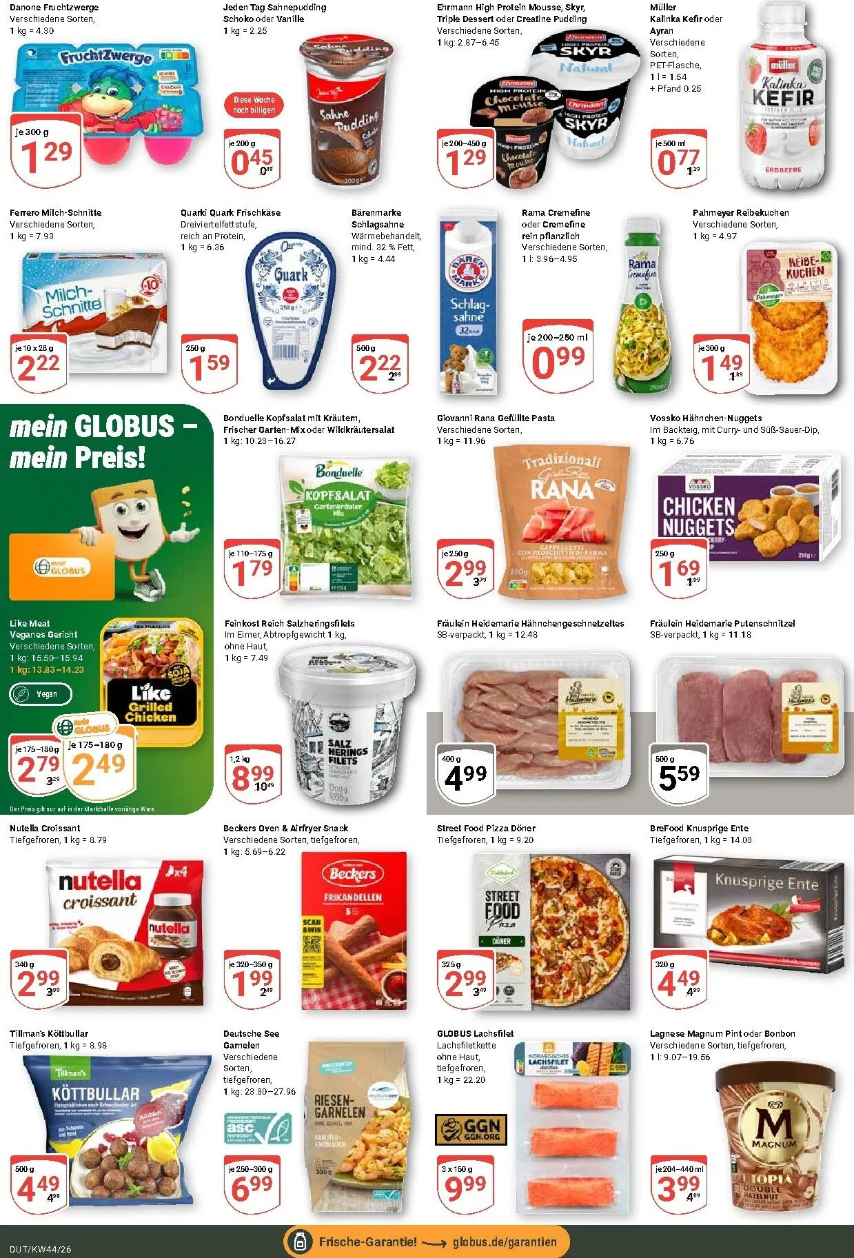 Globus - Dutenhofen Prospekt – von Montag 26.10.2026 bis Samstag 31.10.2026 von 26. Oktober bis 31. Oktober 2026 - Prospekt seite 12