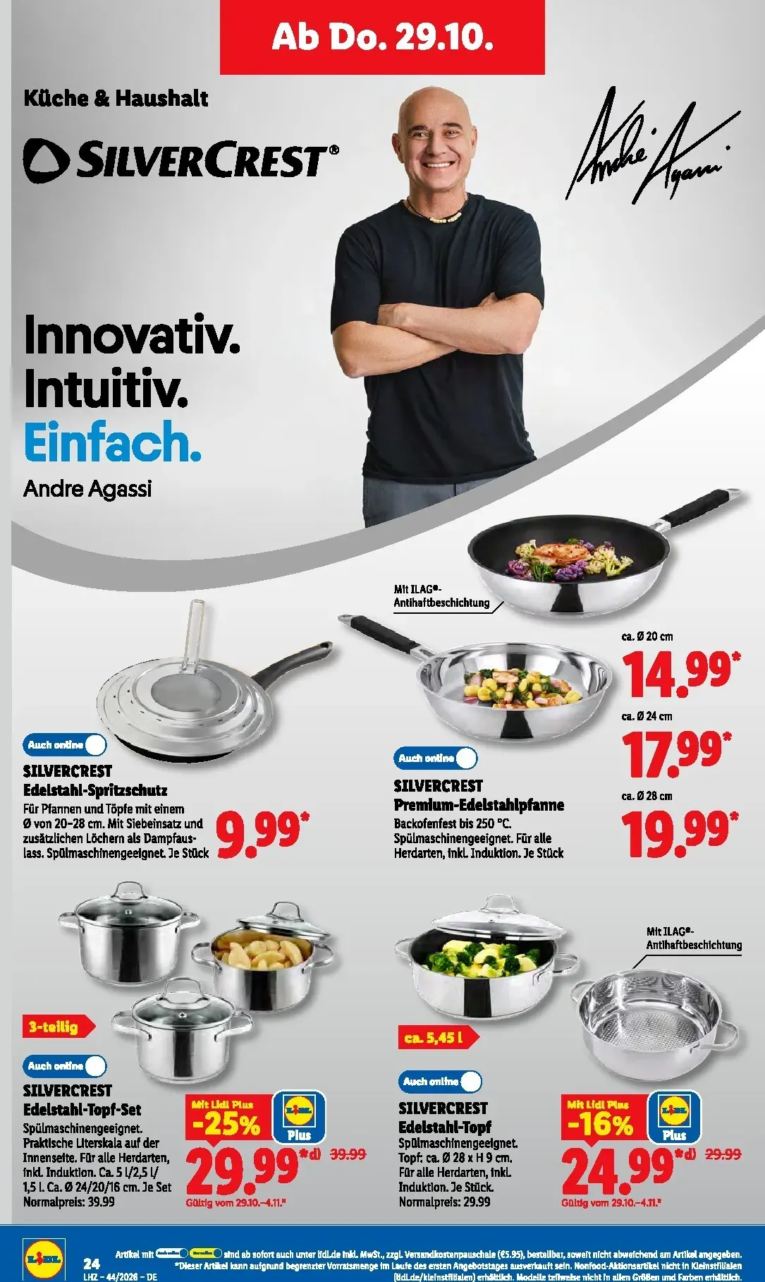 Lidl Prospekt – von Montag 26.10.2026 bis Samstag 31.10.2026 von 26. Oktober bis 31. Oktober 2026 - Prospekt seite 45