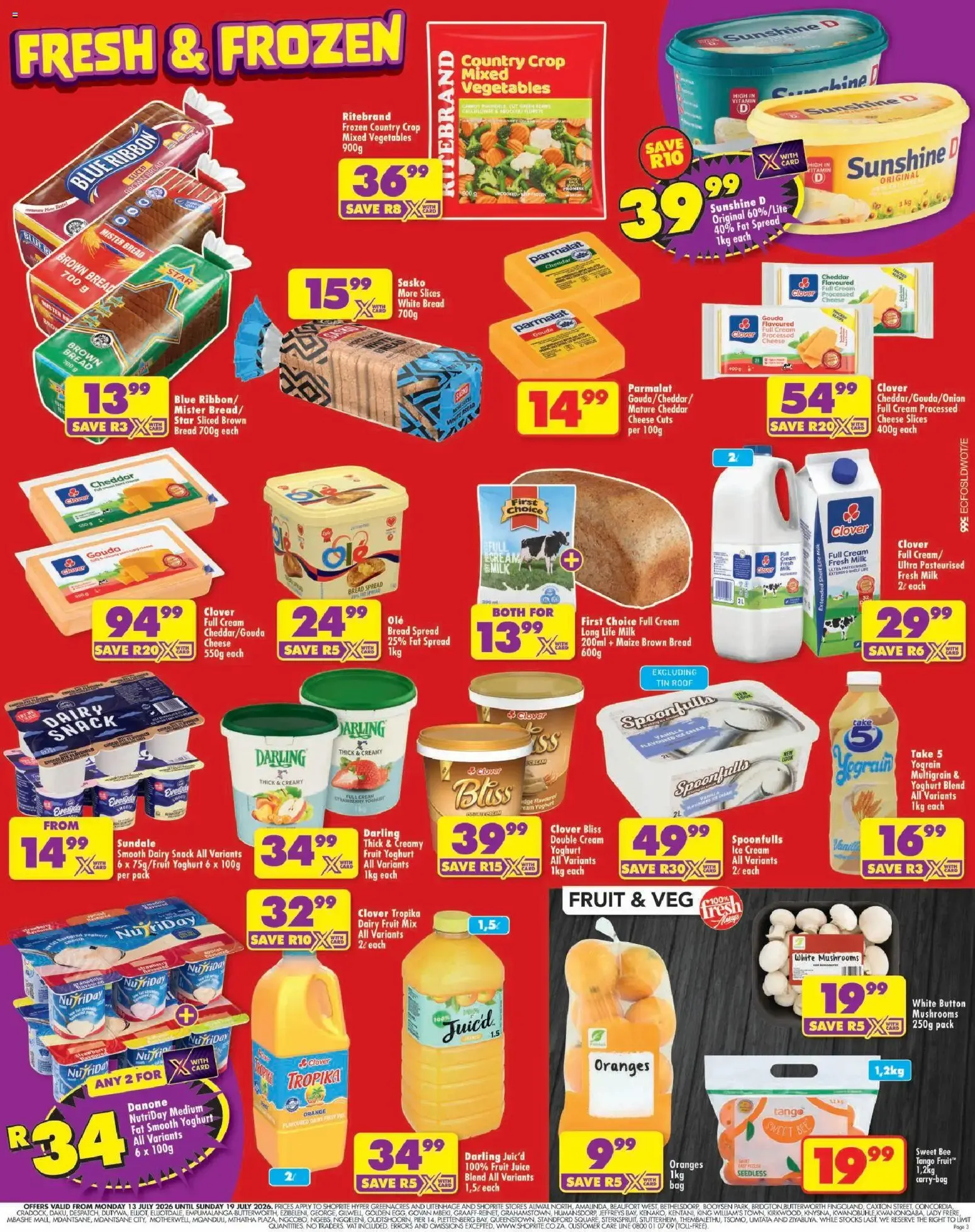 Shoprite - Eastern Cape - Low Price Lowduuuma (13/07/2026 - 19/07/2026) → Online Catalogue from 13 July to 19 July 2026 - Catalogue Page 3