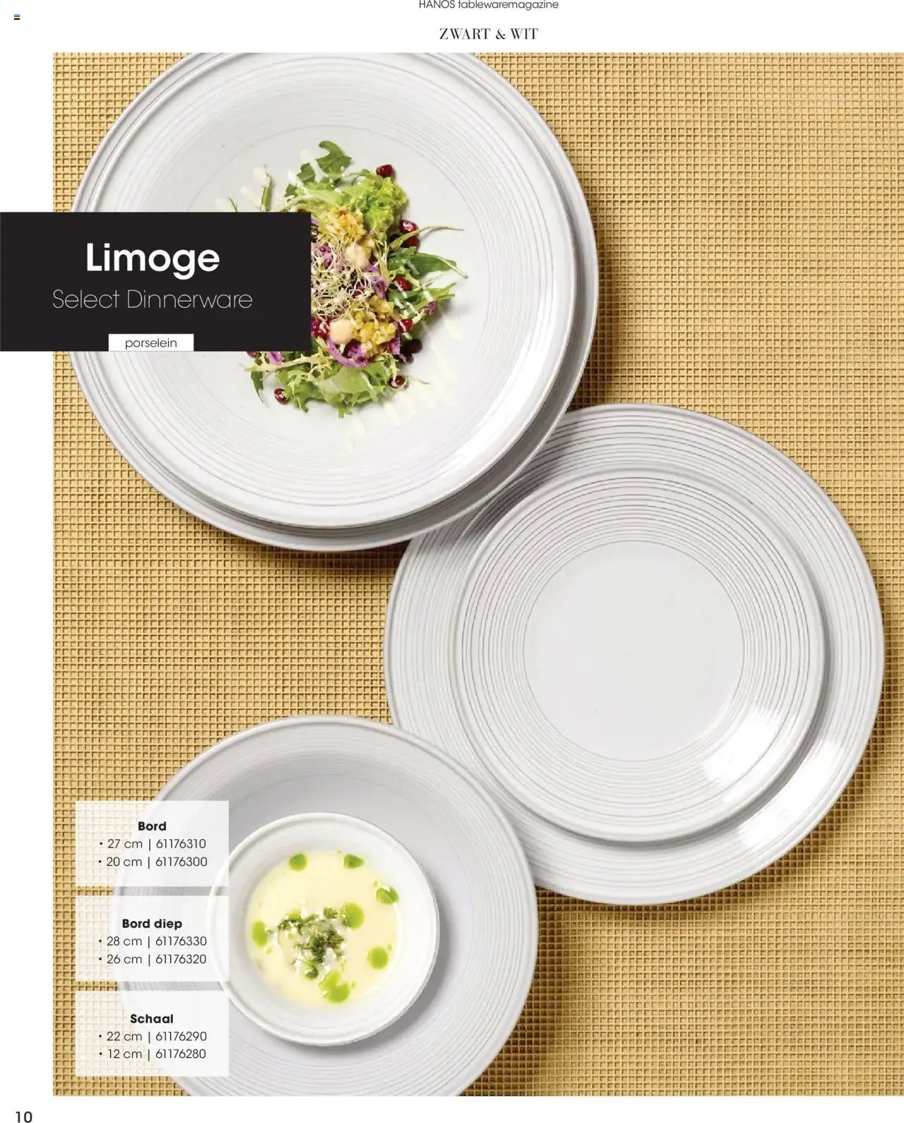 Hét TABLEWARE magazine voor de horeca van 1 september tot 31 december 2026 - Folder pagina 10