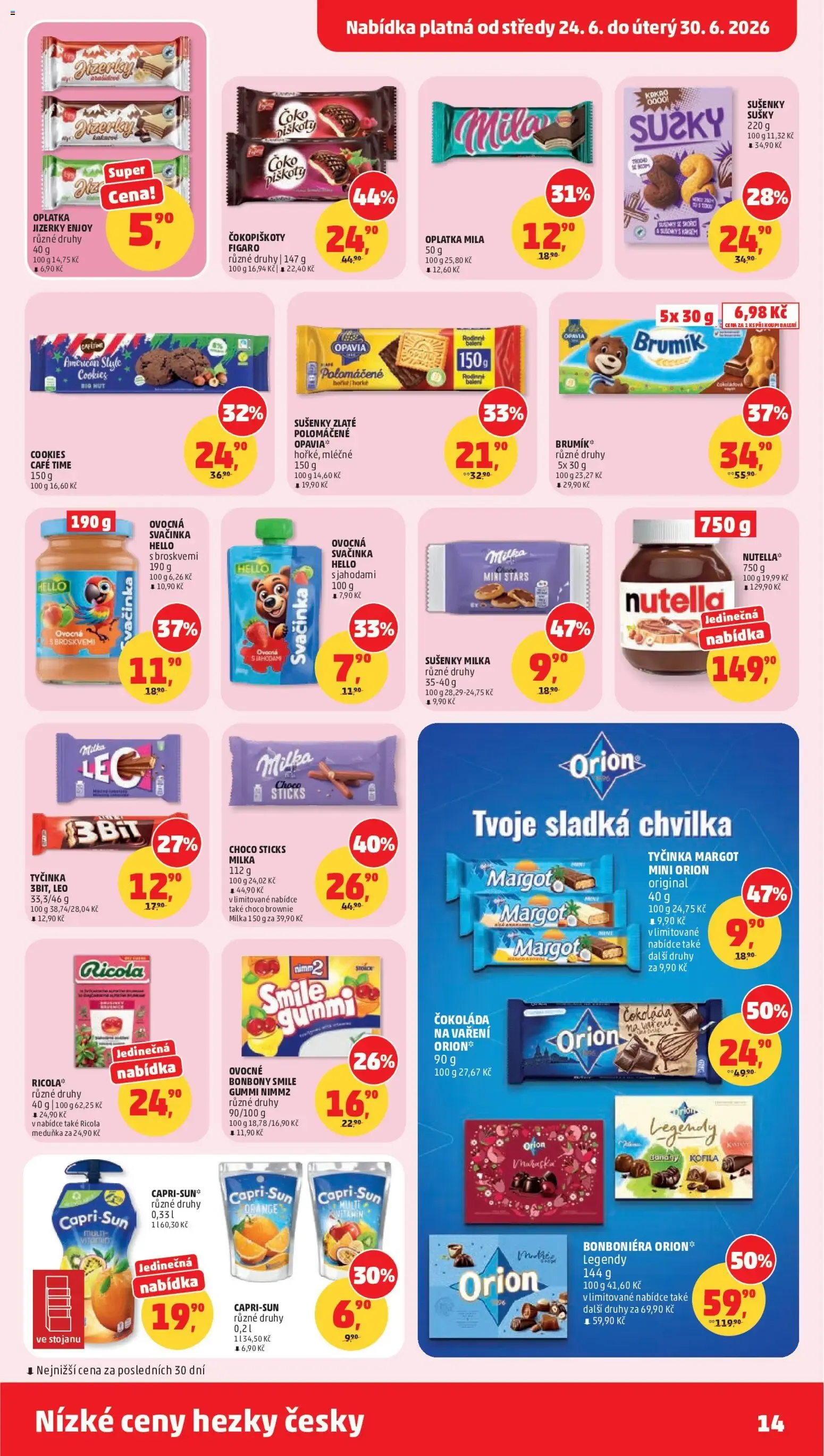 PENNY: TRADIČNÍ PRÁZDNINY - 24. června 30. června 2026 - Page 14
