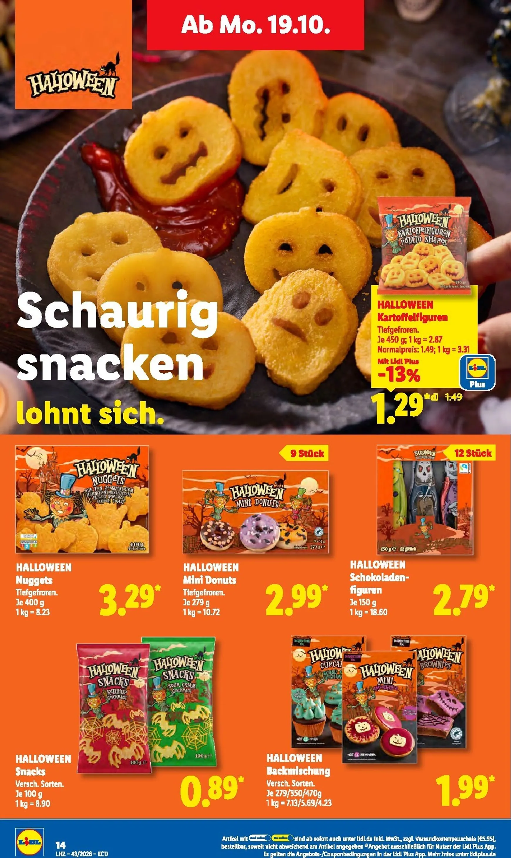 Lidl Prospekt nächste Woche – von Montag 19.10.2026 bis Samstag 24.10.2026 von 19. Oktober bis 24. Oktober 2026 - Prospekt seite 25