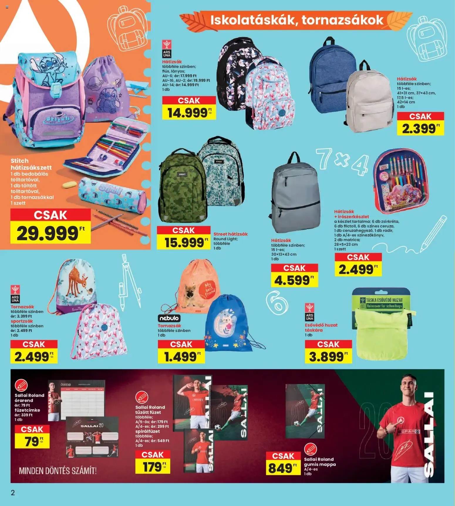 Katalógus Interspar Iskola katalógus - 2026.07.30. -tól/töl > akció, lapozható szórólap 🛍️ július 30.-tól augusztus 12.-ig 2026. - Oldal 2