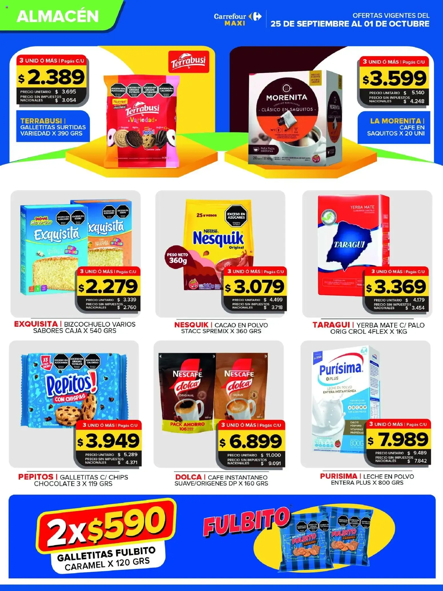 Ofertas de Carrefour Maxi catálogo del 25/09/2026 - 01/10/2026 25 de septiembre al 1 de octubre 2026 - Página 6 del catálogo
