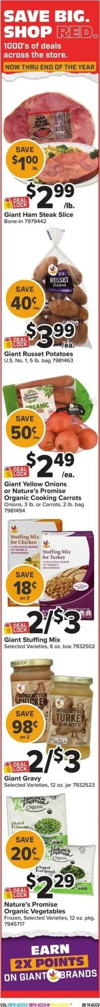 Weekly promotion Current Giant leaflet valid from Friday 10/23/2026 to Thursday 10/29/2026 spanning from October 23 to October 29 2026 - Page 11 for Catalogue 365