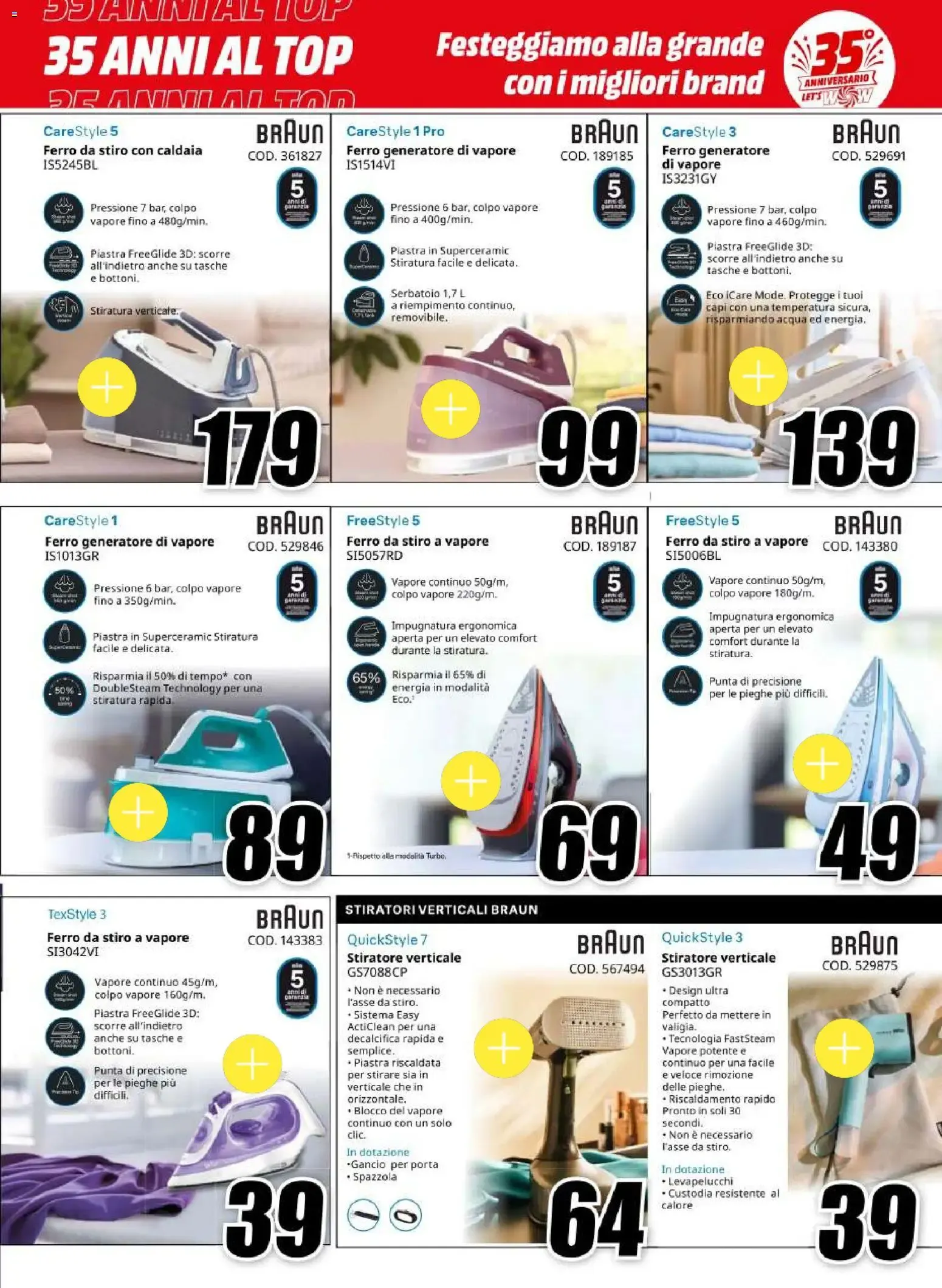 35 ANNI AL TOP da 1 ottobre a 5 ottobre di 2026 - Pagina del volantino 17