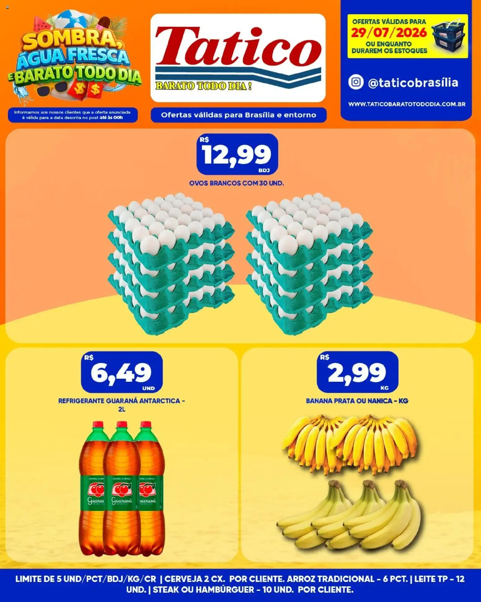 Encarte de Tatico ofertas do Dia de 29/07/2026 | Promoções Online 29 de julho até 29 de julho 2026 - Pagina 7