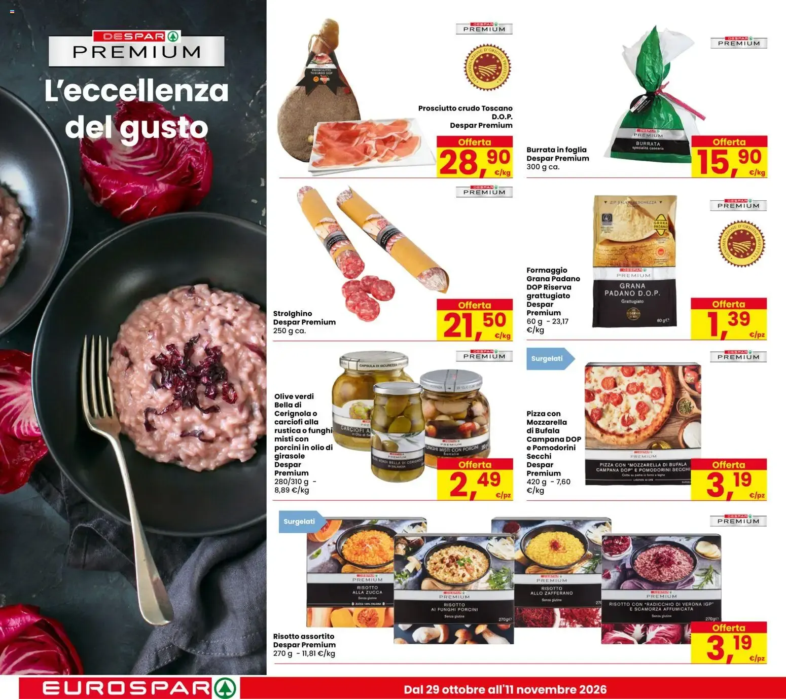 Eurospar volantino dal 29/10/2026 - online Offerte da 29 ottobre a 11 novembre di 2026 - Pagina del volantino 10