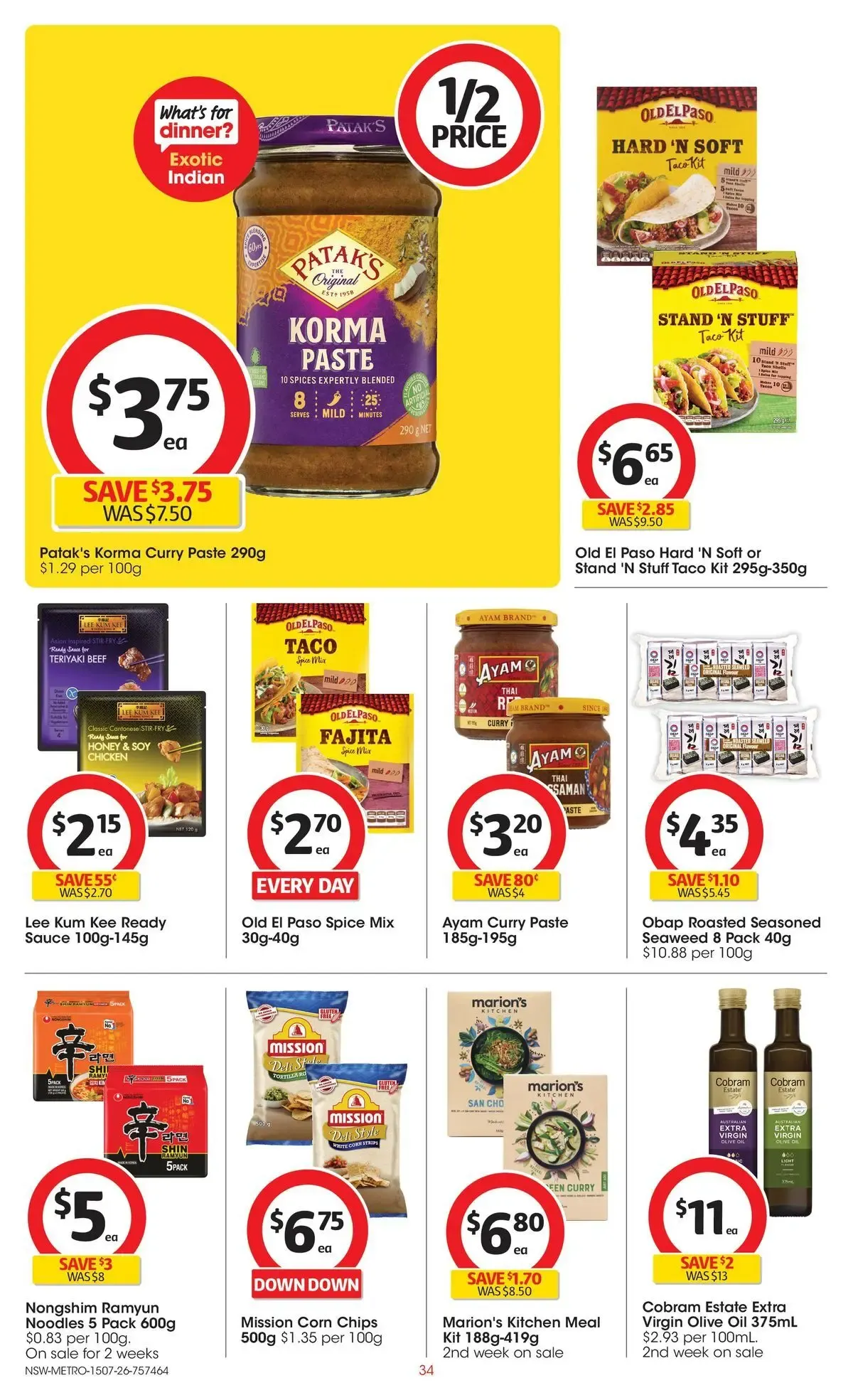 Coles catalogue valid from 15/07/2026 > Online Australia - Catalogue valid from 15 July to 21 July 2026 - page 34