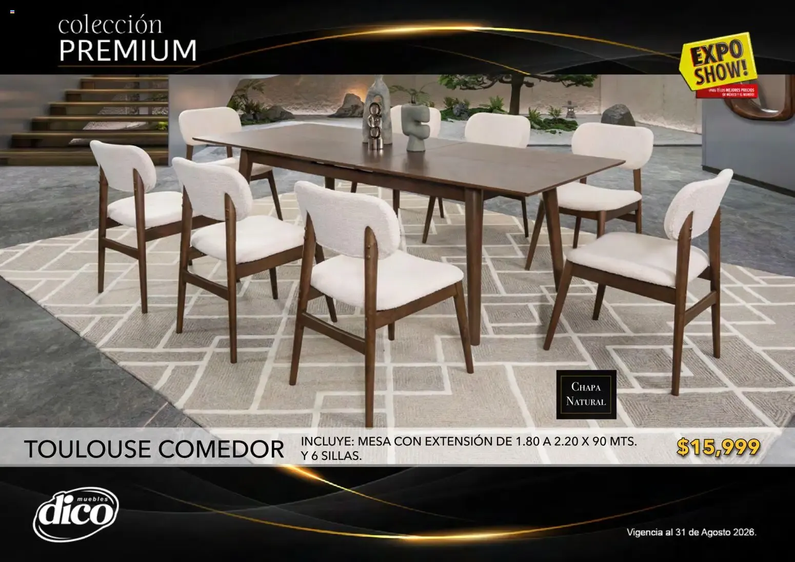 Catálogo de Muebles Dico Catálogo: Colección Premium y Expo Show! 1 de agosto al 31 de agosto 2026 - Pagina 29