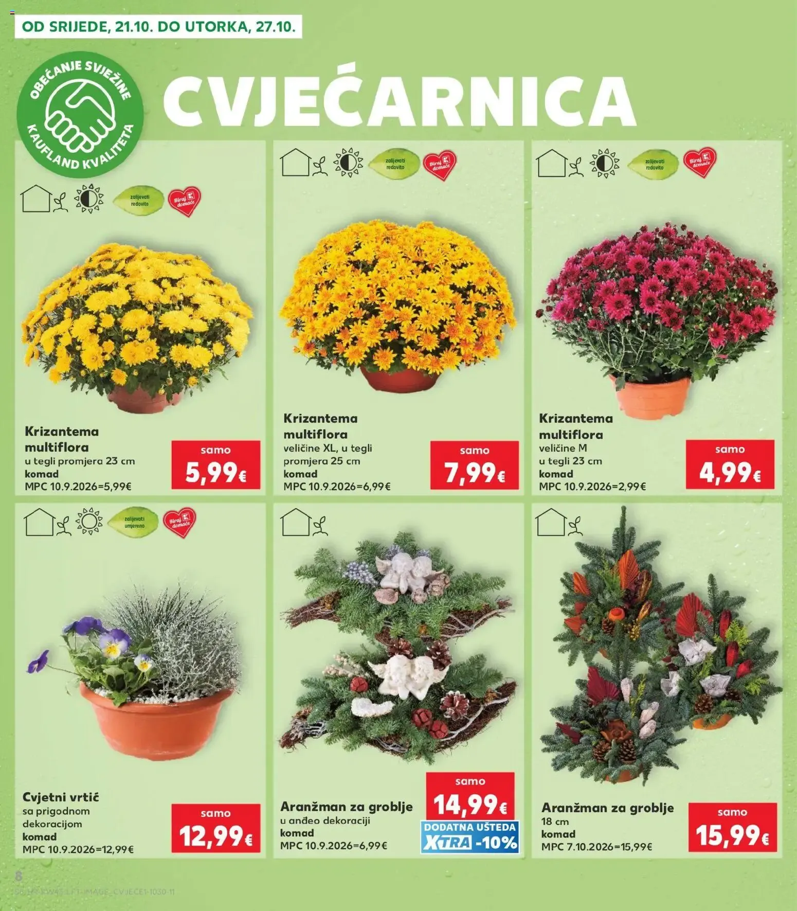 Katalog Kaufland Katalog novi od 21.10.2026 na listanje > letak digitalni od 21. listopada do 27. listopada 2026. - Pregled Stranica 8