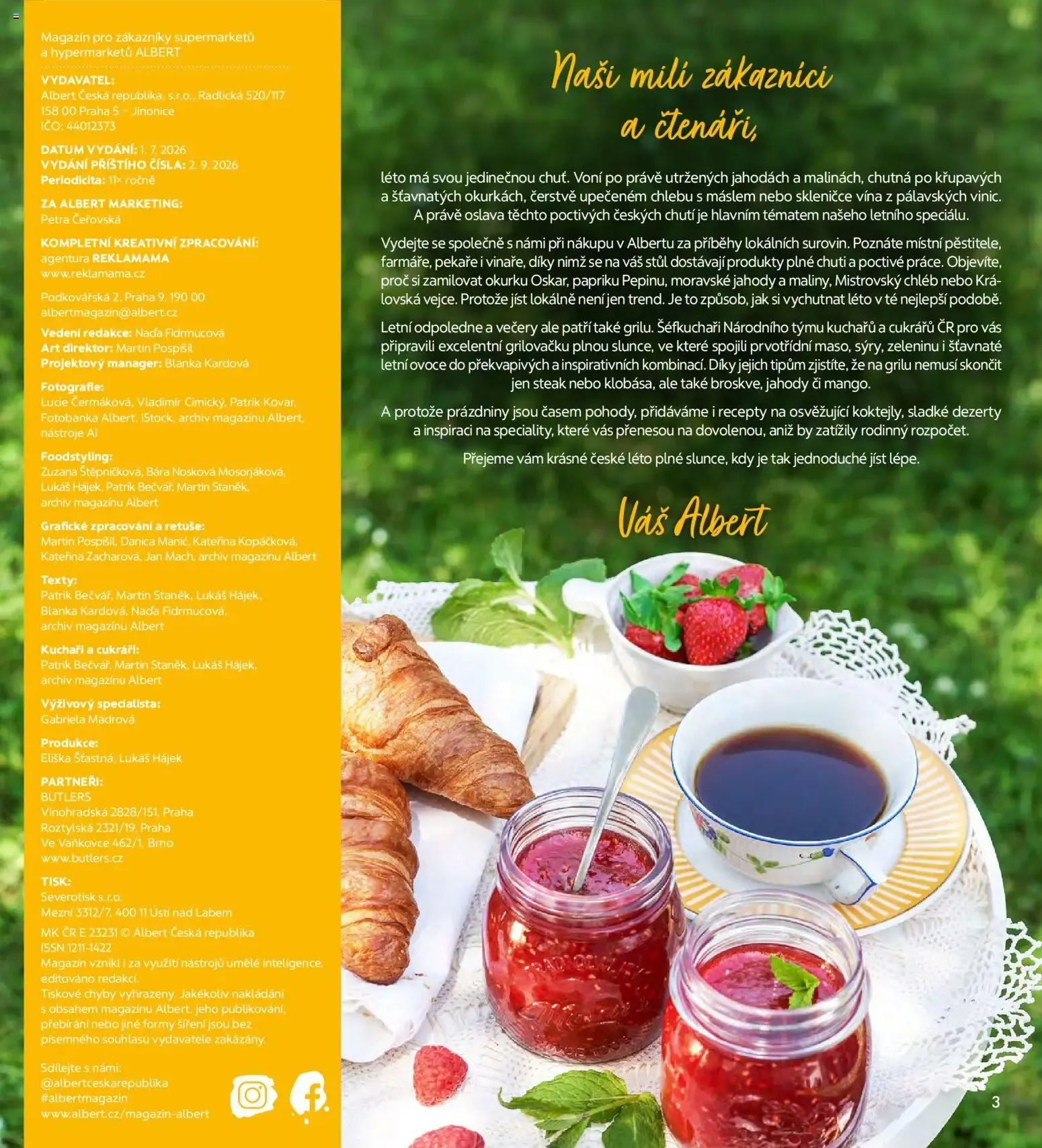Albert magazín od 01.07.2026 - Akční leták - 1. července 31. srpna 2026 - Page 3