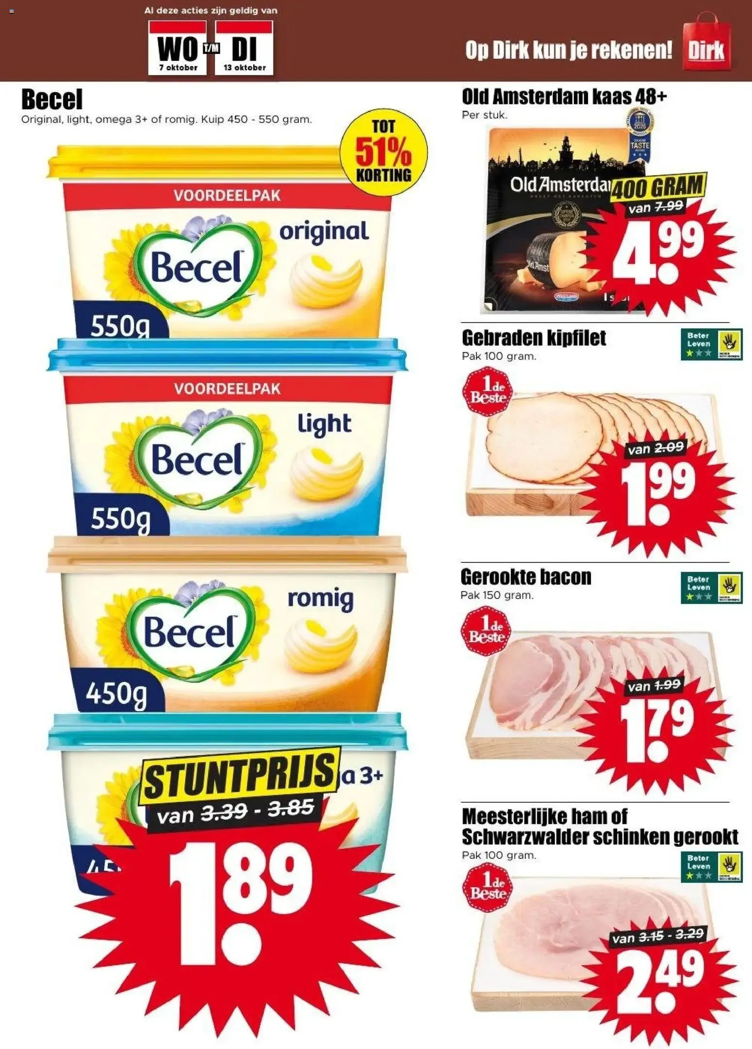 Dirk: Ofertas de Unox Rookworst van 7 oktober tot 13 oktober 2026 - Folder pagina 7
