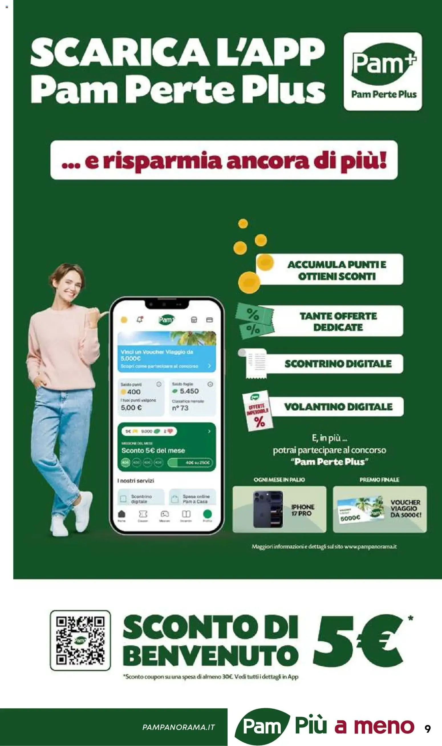 Volantino Pam Panorama: Tante Offerte a 1, 2, 3 Euro da 18 giugno a 1 luglio di 2026 - Pagina del volantino 9