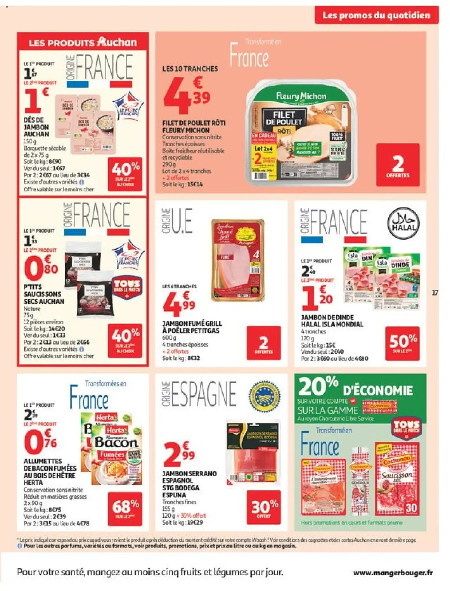 Auchan Supermarché: OBJECTIF BBQ du 30 juin au 11 juillet 2026 - Catalogue page 17