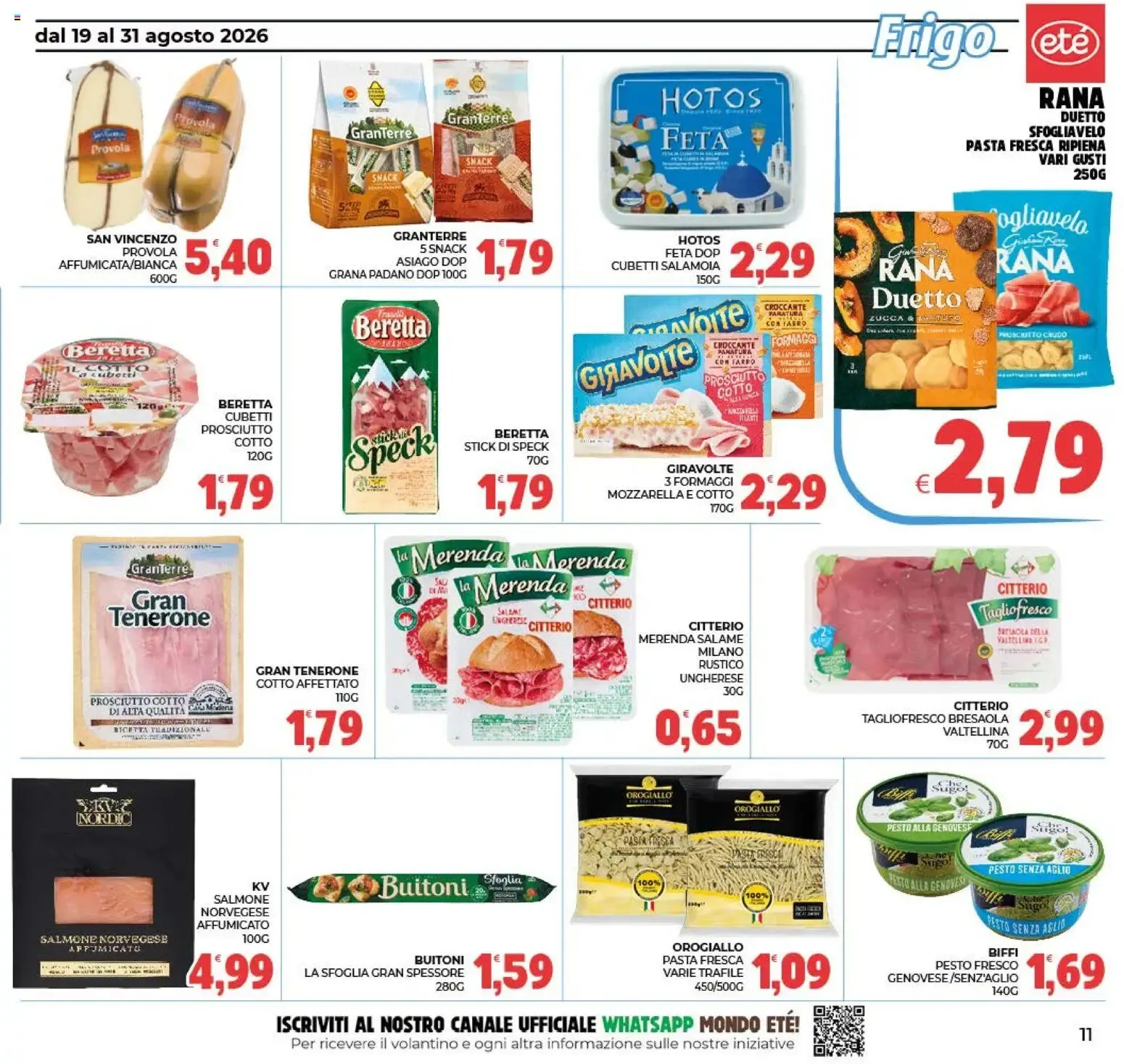 Eté Gala Grandi Marche da 19 agosto a 31 agosto di 2026 - Pagina del volantino 11