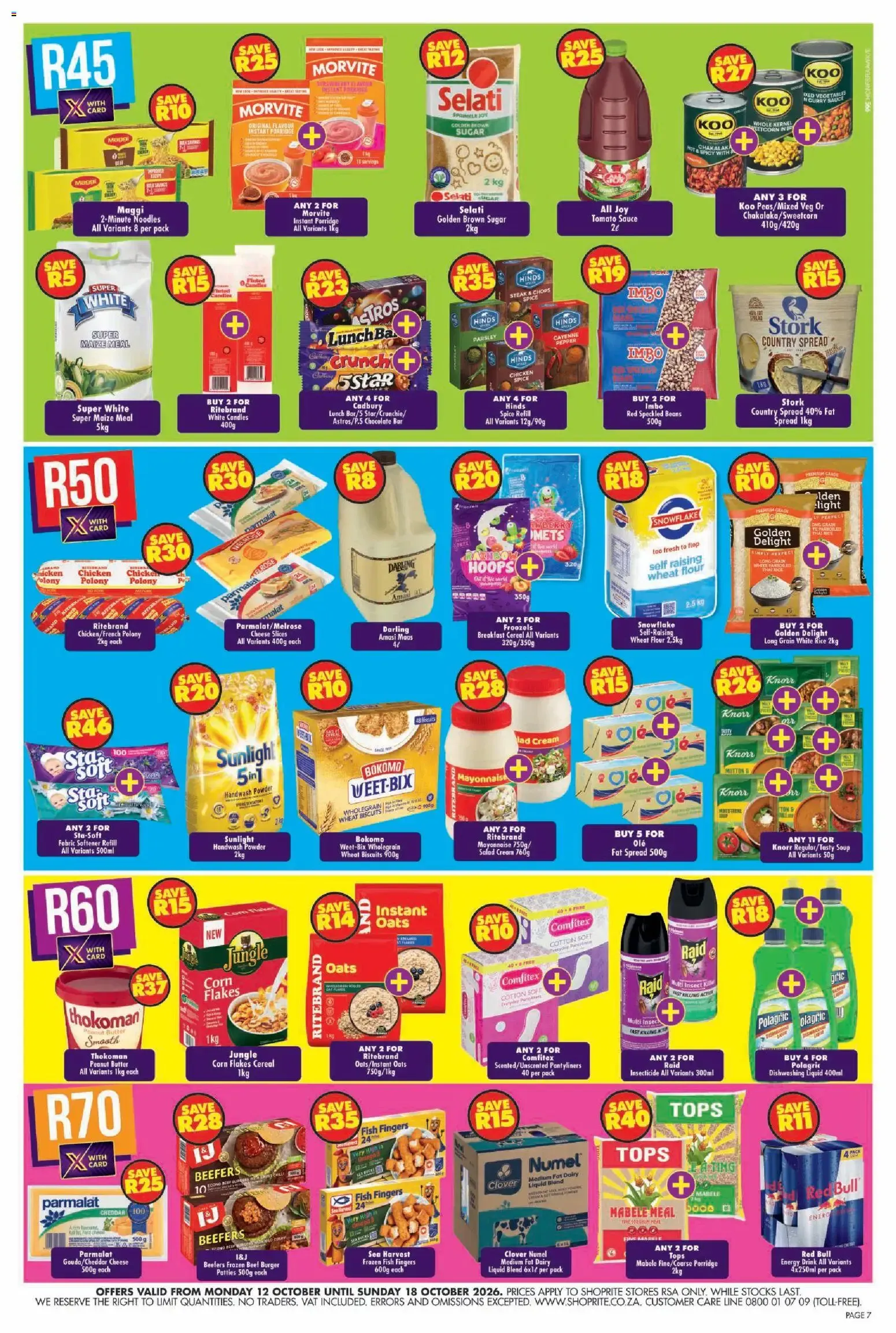 Shoprite Rand A Rama from 12 October to 18 October 2026 - Catalogue Page 7