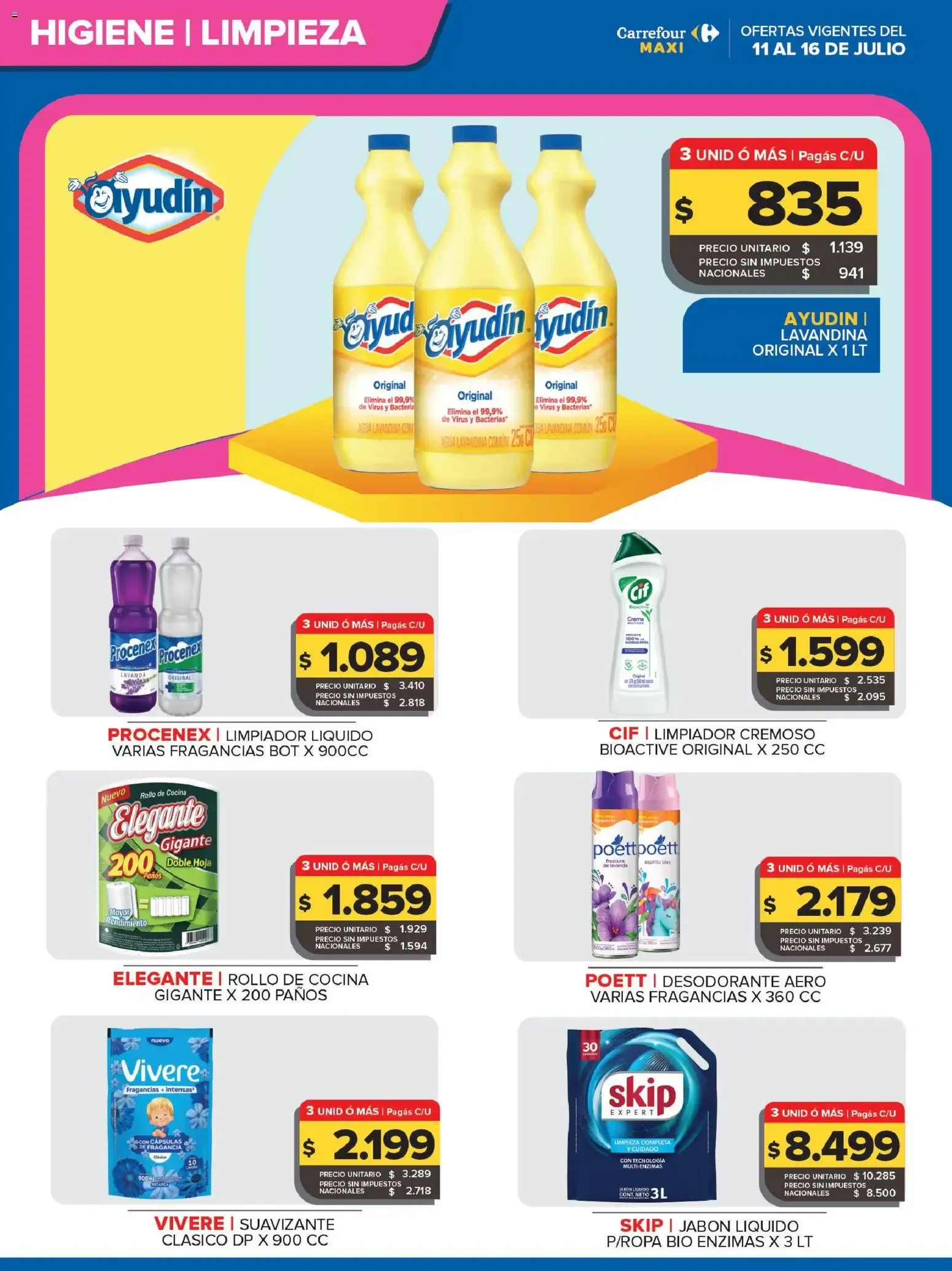 Ofertas de Carrefour Maxi || del 11/07/2026 - 17/07/2026 || Promociones 11 de julio al 16 de julio 2026 - Página 4 del catálogo