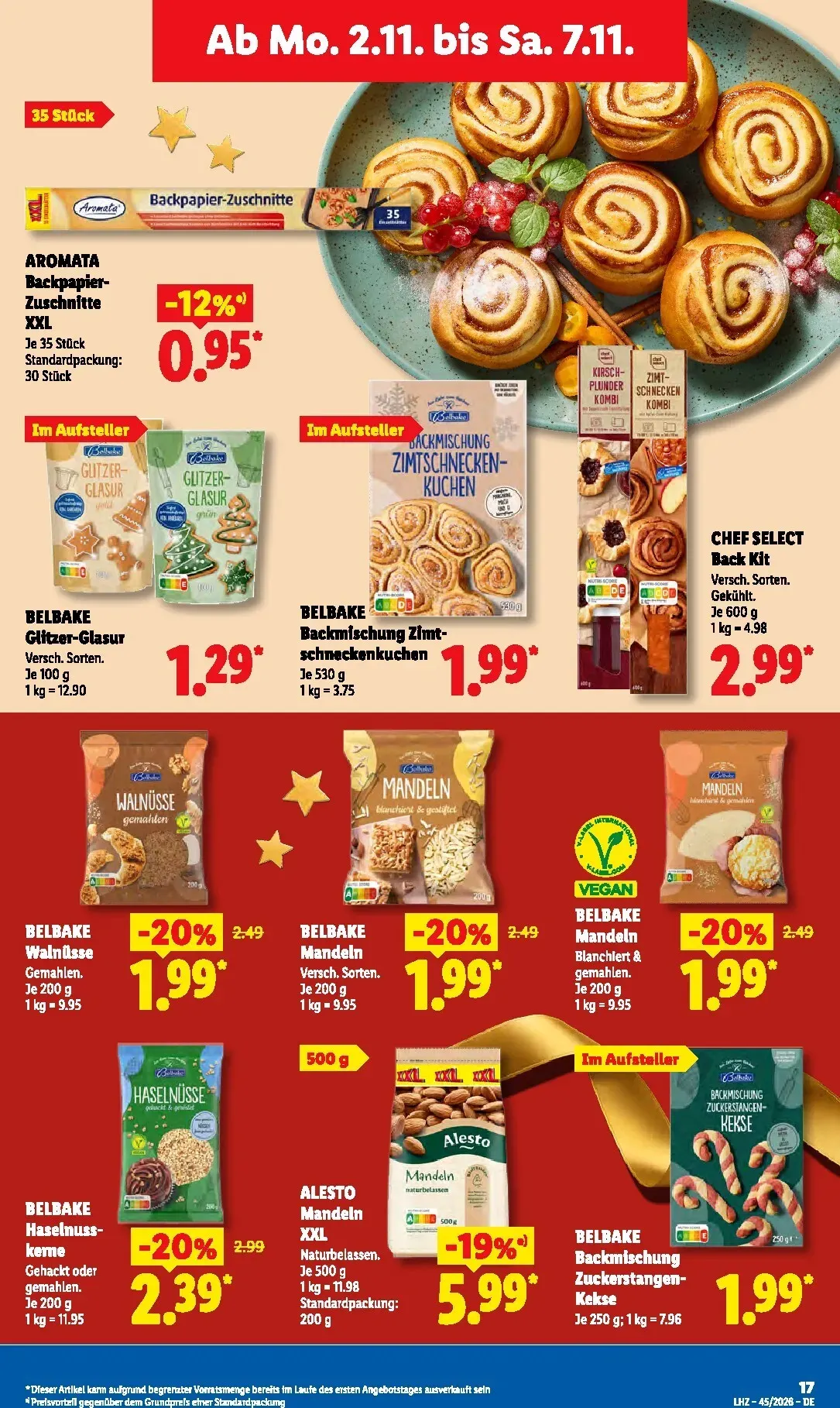 Lidl Sparen beim Preisführer von 2. November bis 7. November 2026 - Prospekt seite 32