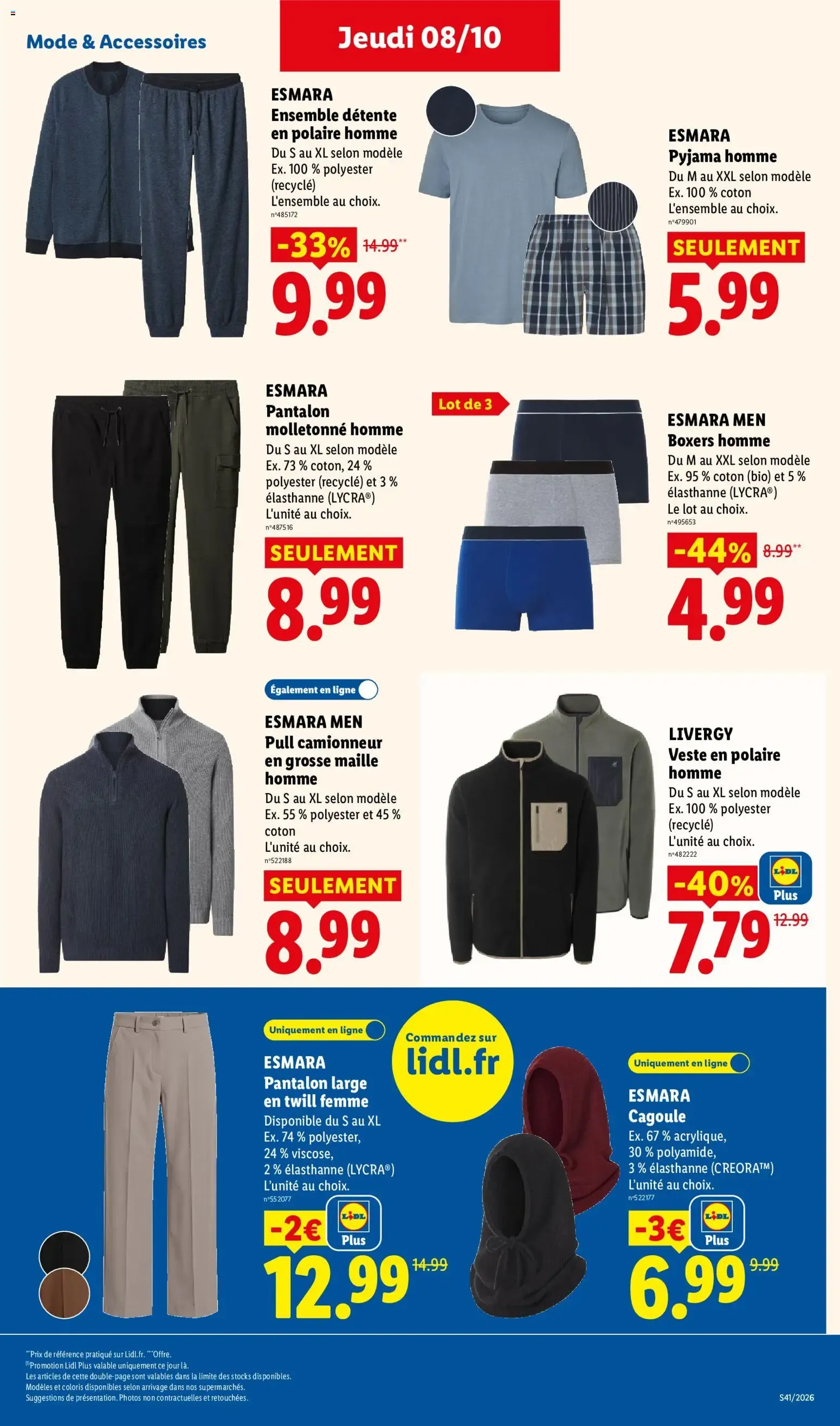 Catalogue LIDL du 08/10/2026 | Promo prospectus en ligne du 8 octobre au 14 octobre 2026 - Catalogue page 43