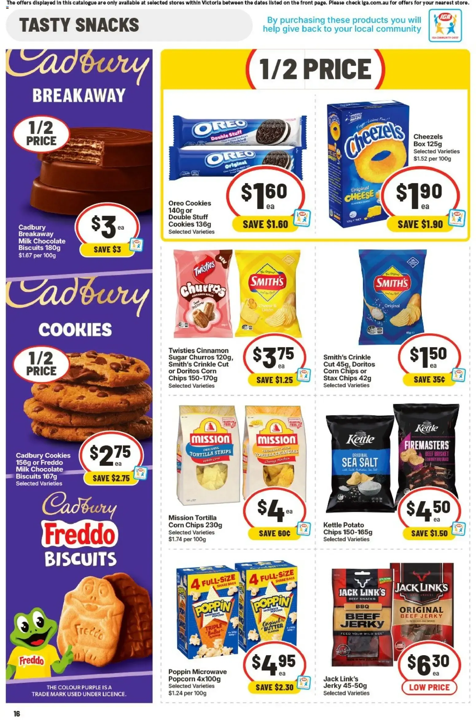 IGA catalogue valid from 12/08/2026 > Online Australia - Catalogue valid from 12 August to 18 August 2026 - page 16
