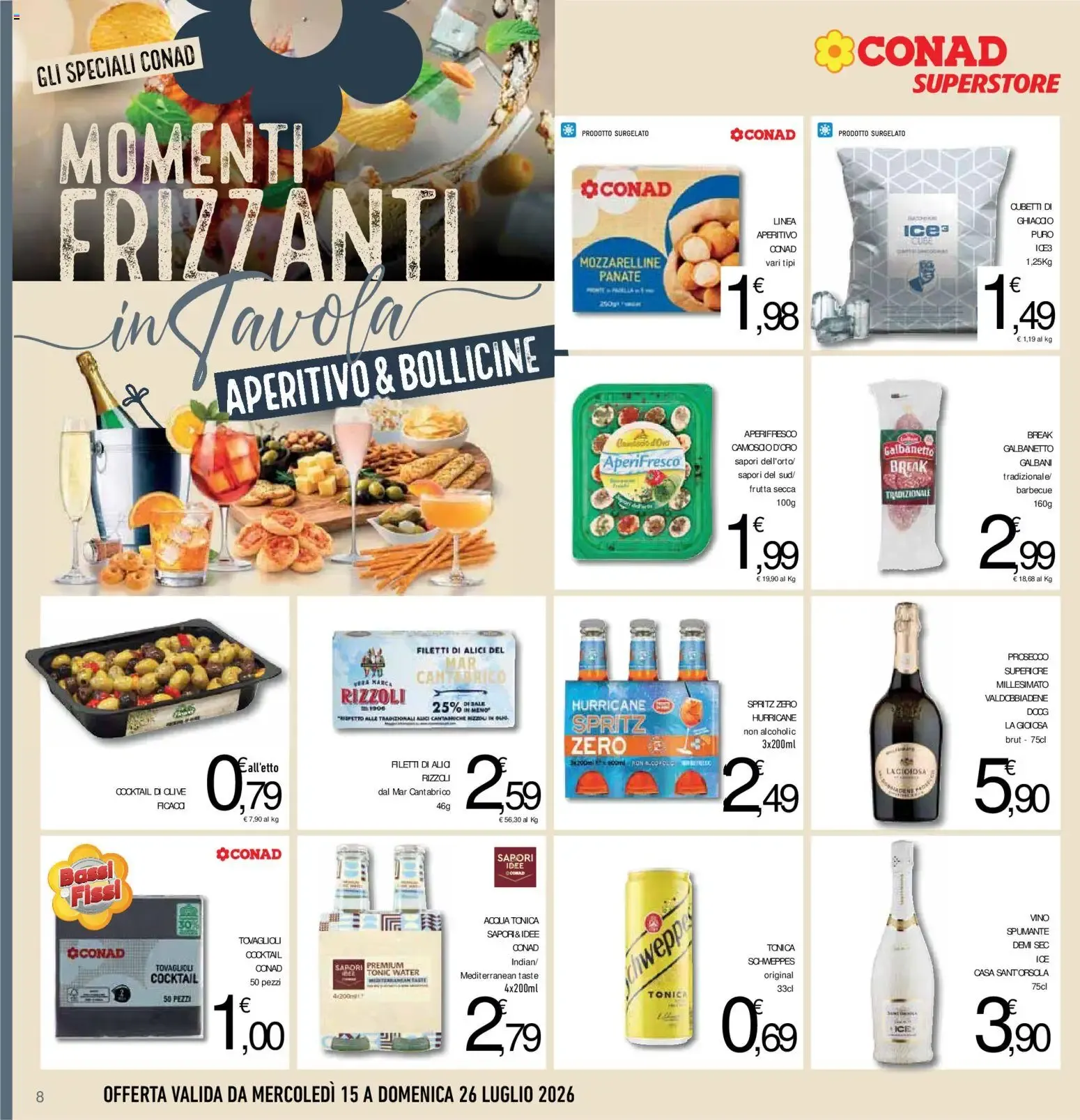 Volantino Conad dal 15/07/2026 > Anteprima da 15 luglio a 26 luglio di 2026 - Pagina del volantino 8