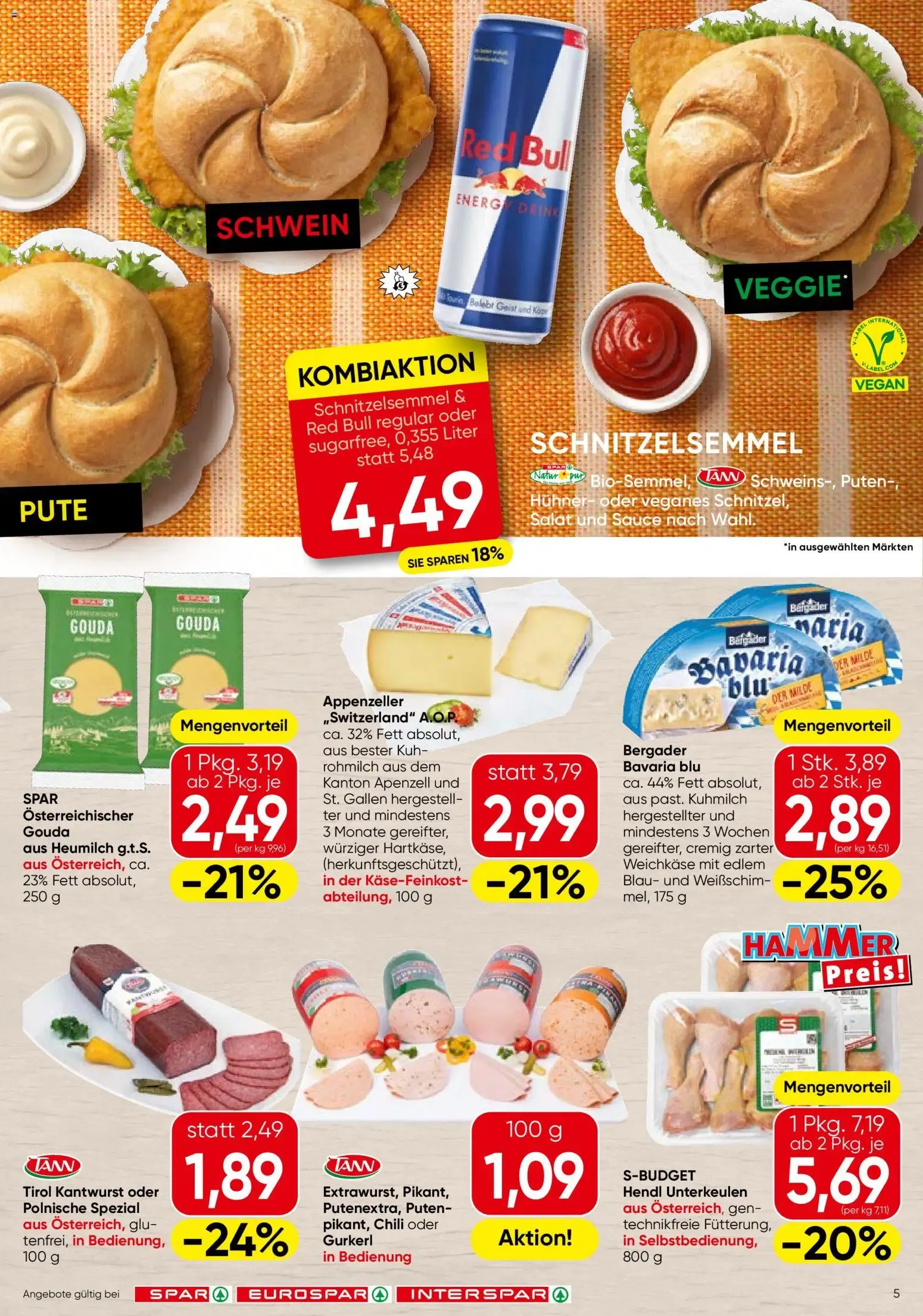 Spar Broschüre (01.10.2026) - Angebote und Prospekt von 1. Oktober bis 7. Oktober 2026 - Flugblätt seite 5