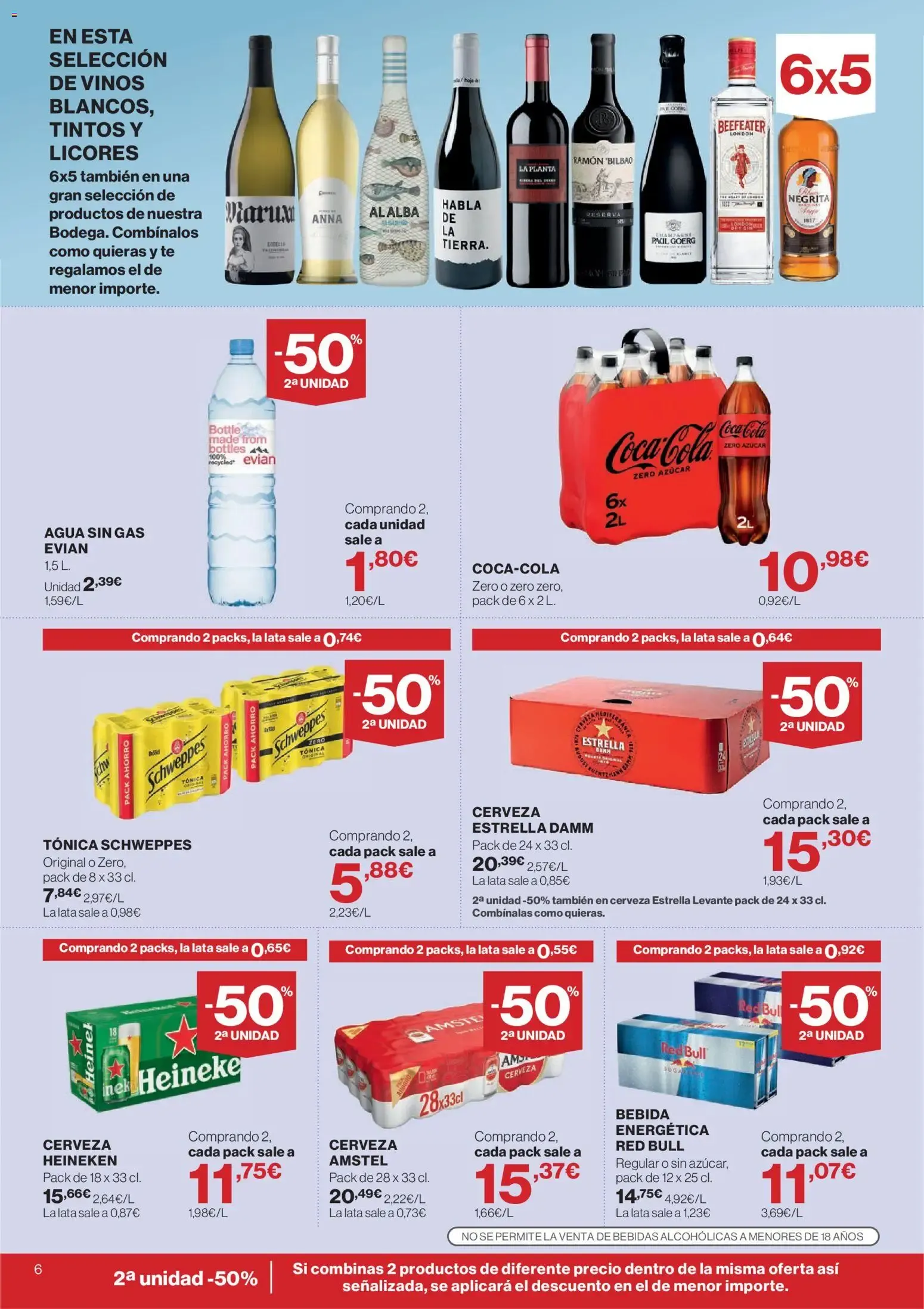 Catálogo de Ofertas Hipercor: 50% en 2da unidad y Bajada de Precios 16 de julio al 29 de julio 2026 - Página 6