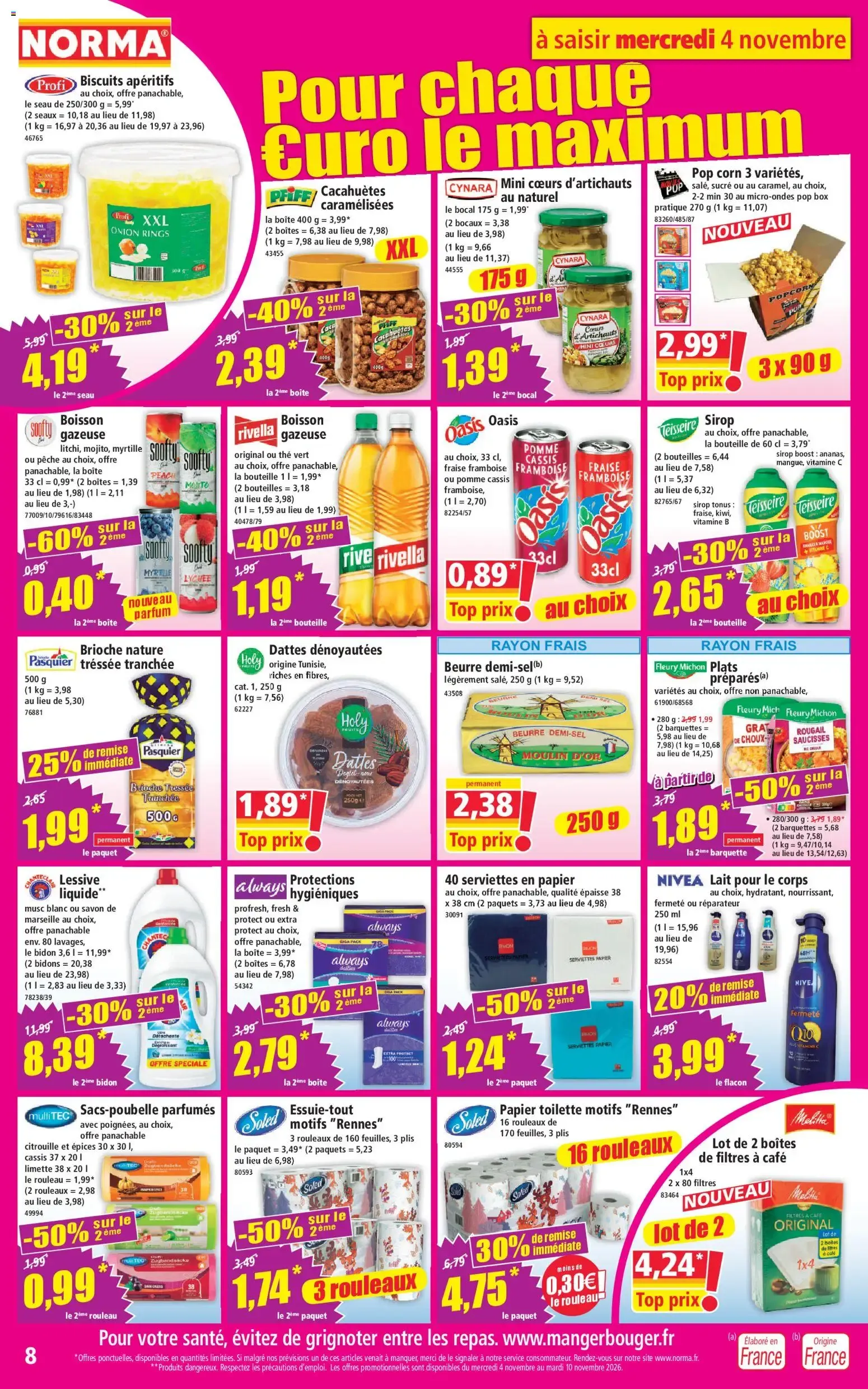 Norma catalogue à partir du 04/11/2026 - promo en ligne du 4 novembre au 10 novembre 2026 - Catalogue page 8