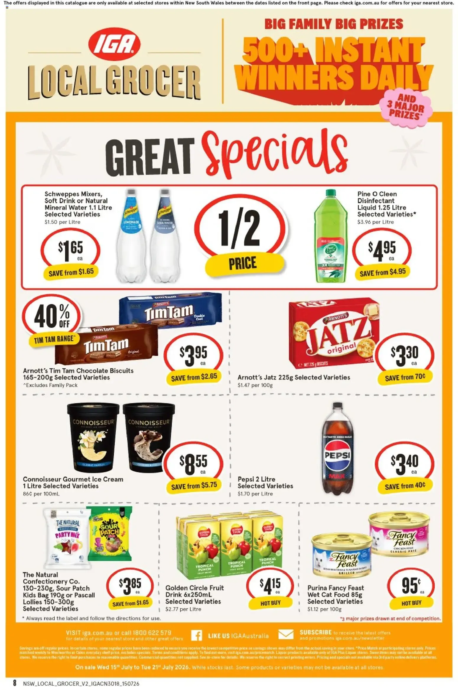 IGA Local Grocer - Big Family Big Prizes - Catalogue valid from 15 July to 21 July 2026 - page 2