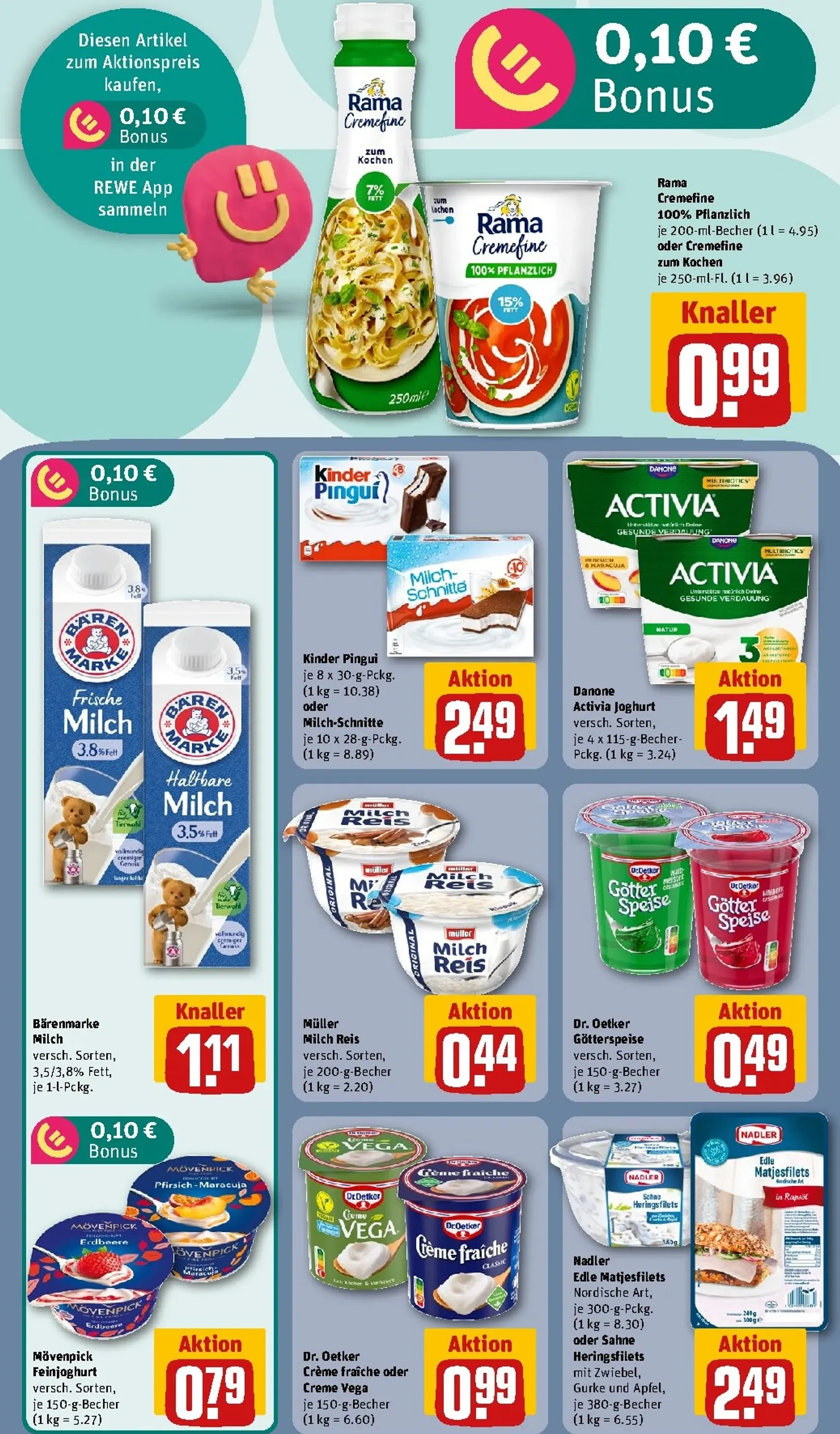 REWE Arina Fester - Jeder Tag Spartag! von 17. August bis 23. August 2026 - Prospekt seite 13