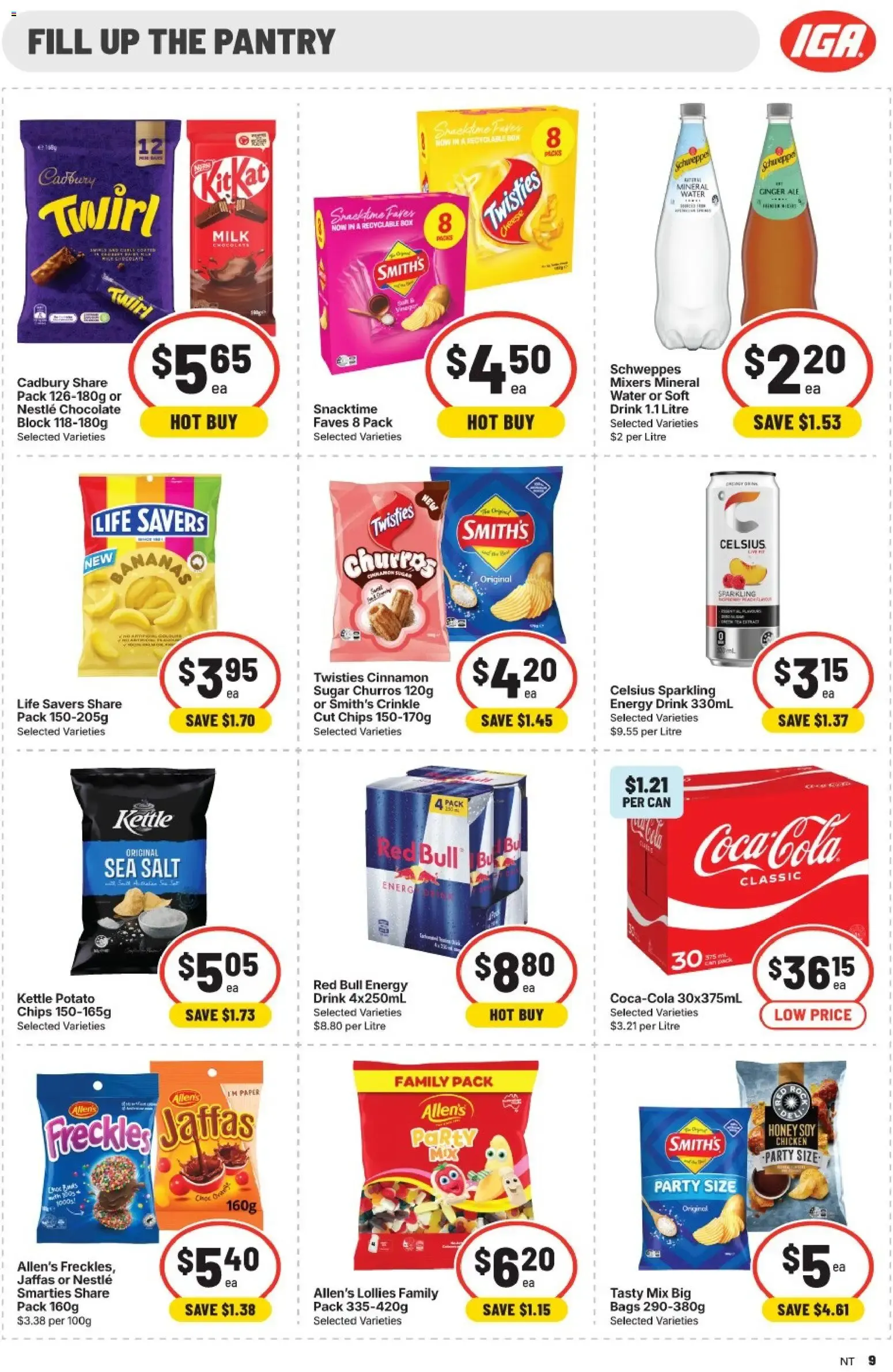 IGA catalogue valid from 07/10/2026 > Online Australia - Catalogue valid from 7 October to 13 October 2026 - page 9