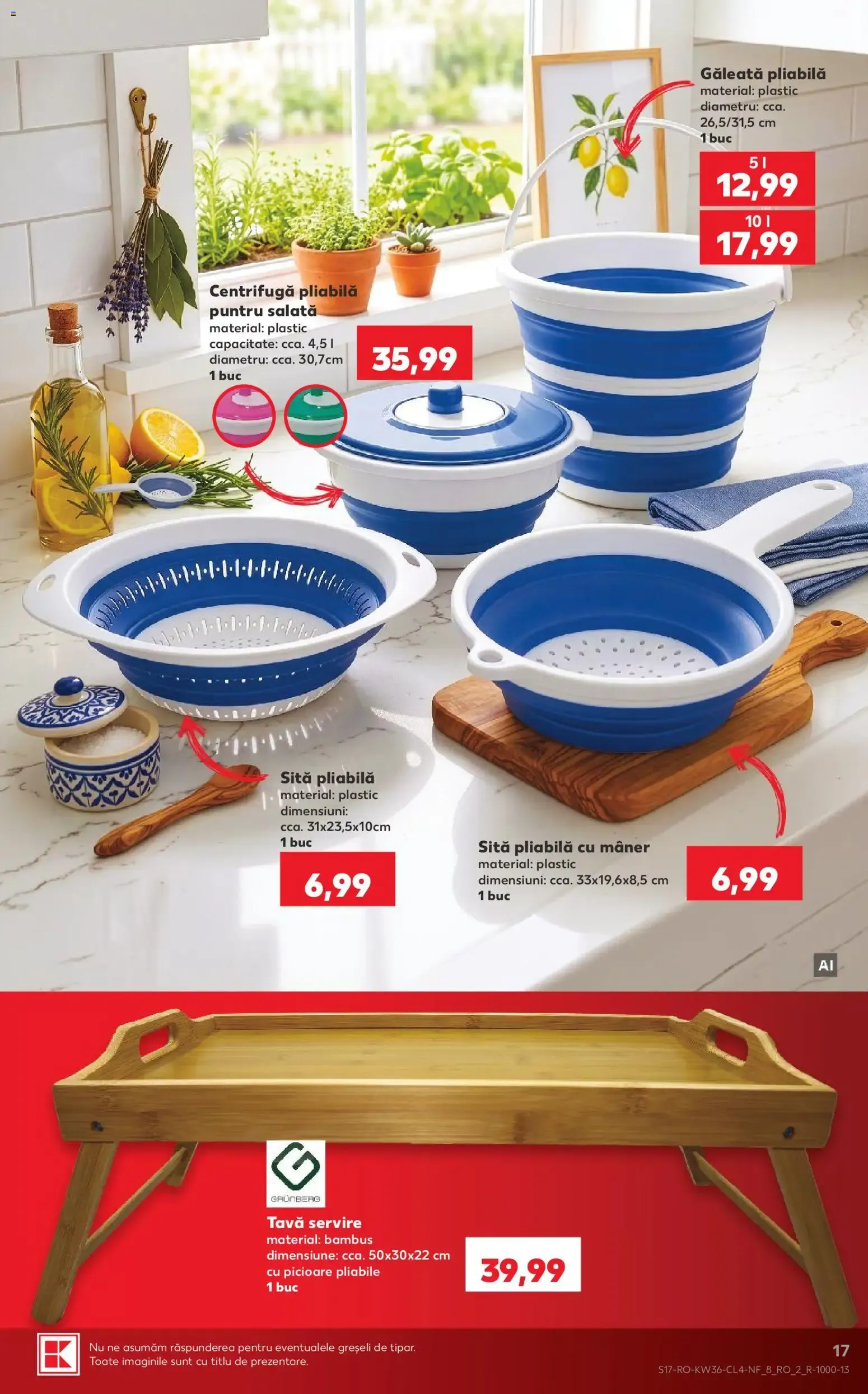 Catalog Kaufland Catalog Nonfood 02.09.2026 - Revista si Oferta de la 2 septembrie până la 8 septembrie 2026 - Revista Pagina 17