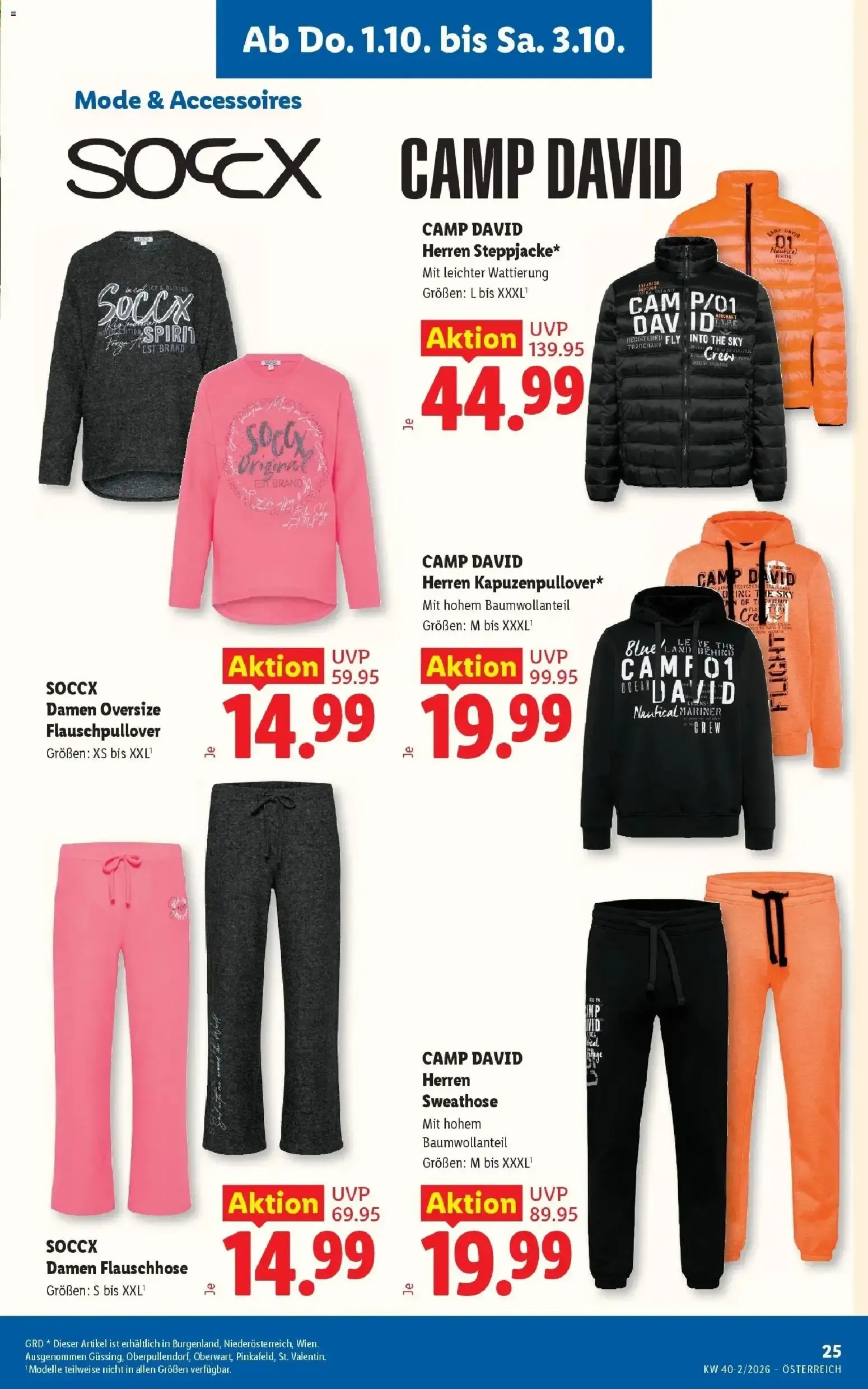 Lidl Aktion von 1. Oktober bis 3. Oktober 2026 - Flugblätt seite  29